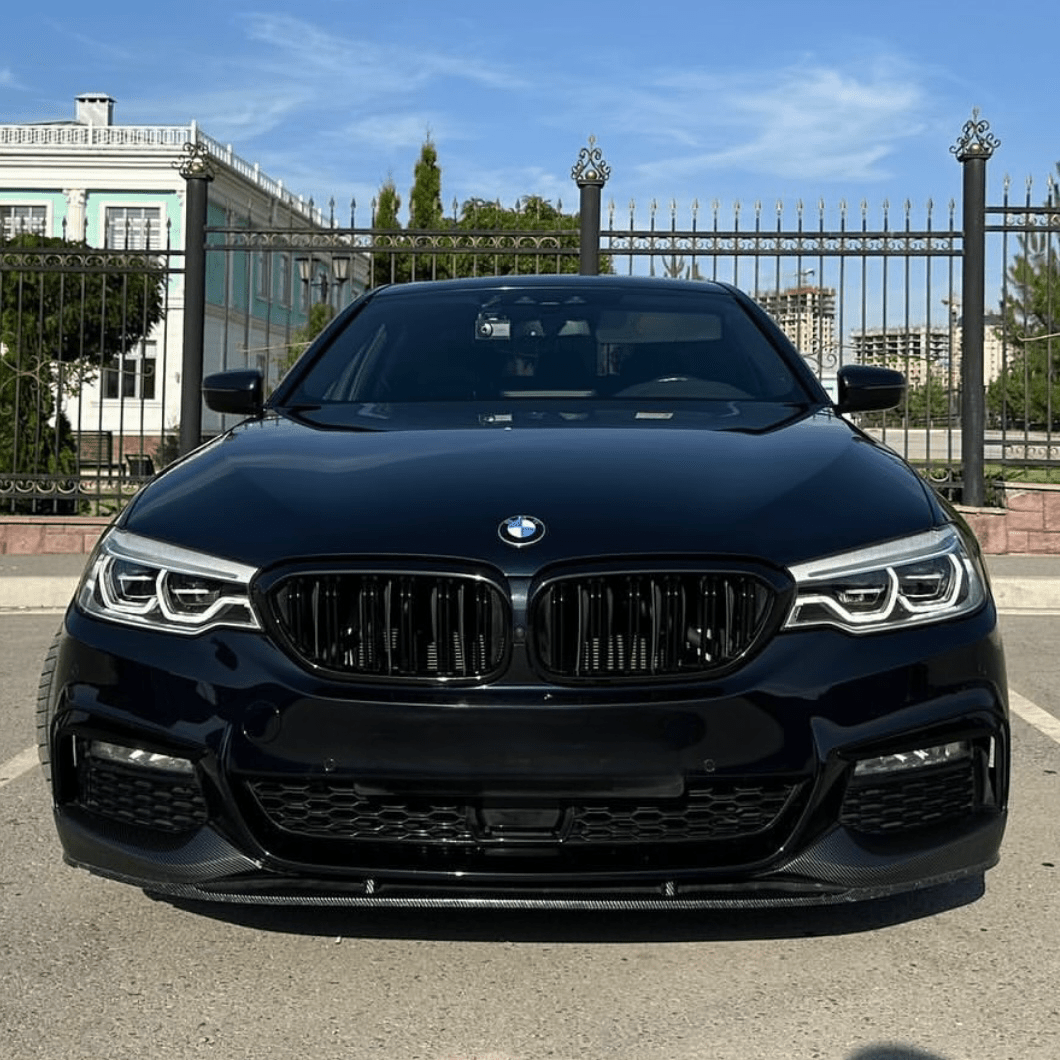 BMW 5 SERIES G30/G31 (M SPORT) CARBON FIBER FRONT SPLITTER (2017 - 2020) - AutoTailor