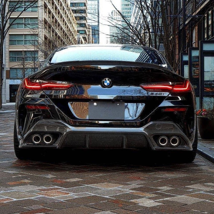 BMW 8 SERIES G16 PRE - PREG CARBON FIBER REAR DIFFUSER (2018+) - AutoTailor