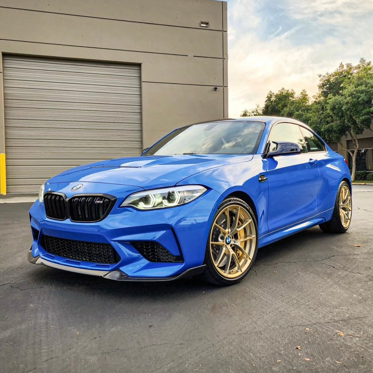 BMW M2 COMPETITION CARBON FIBER CS STYLE FRONT SPLITTER (2018 - 2021) - AutoTailor