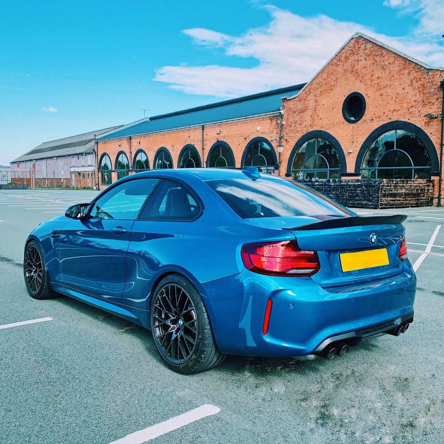 BMW M2 / M2C F87 / 2 SEREIS F22 CARBON FIBER REAR SPOILER LIP (2014 - 2021) - AutoTailor