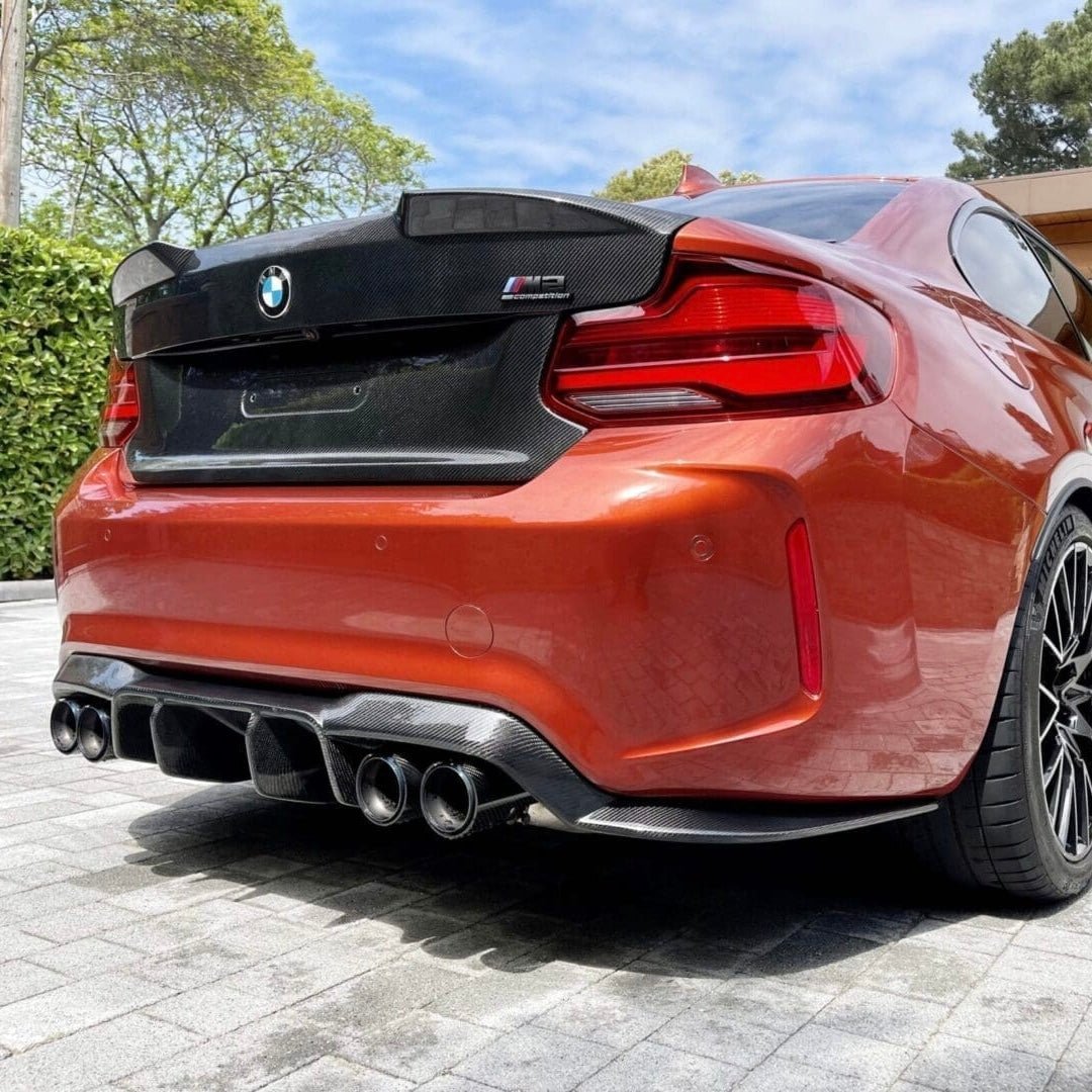 BMW M2 / M2C F87 / 2 SERIES F22 PRE - PREG CARBON FIBER BOOTLID (2014 - 2021) - AutoTailor