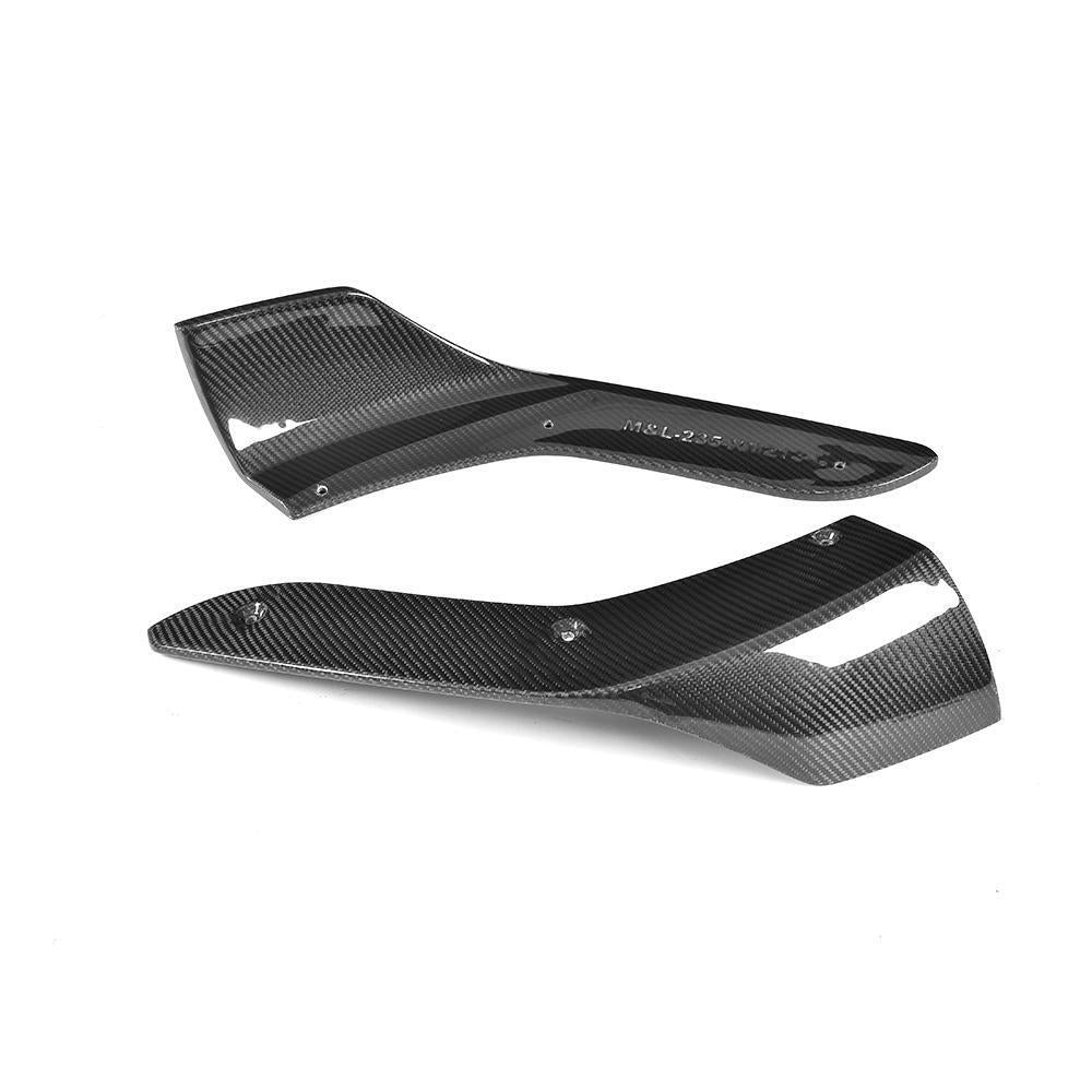 BMW M2 / M2C F87 CARBON FIBER SIDE FRONT SPLITTERS (2016 - 2021) - AutoTailor