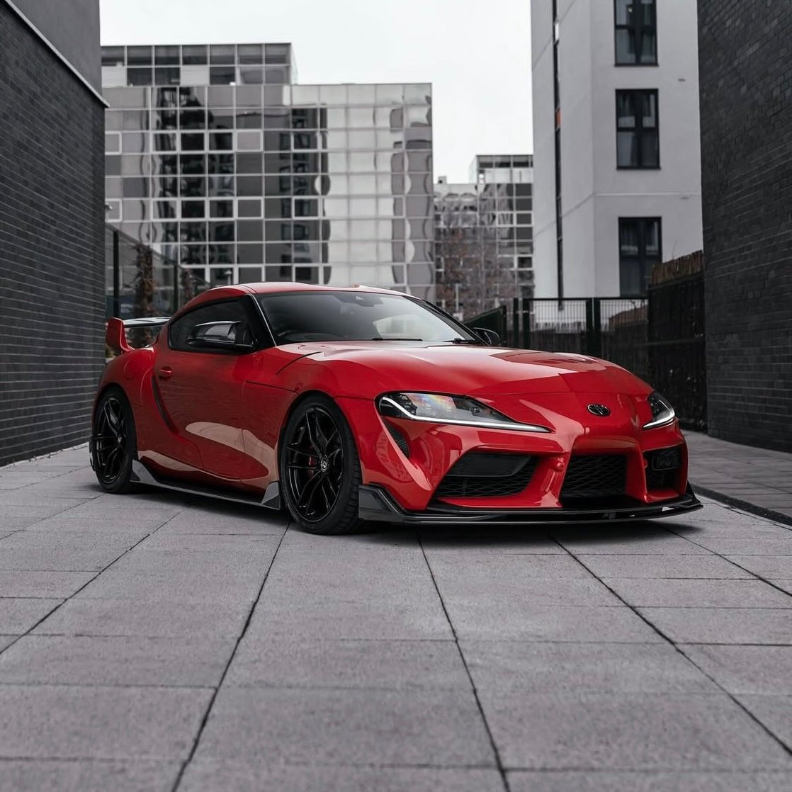 TOYOTA GR SUPRA A90 PRE - PREG CARBON FIBRE FRONT SPLITTER (2019+) - AutoTailor