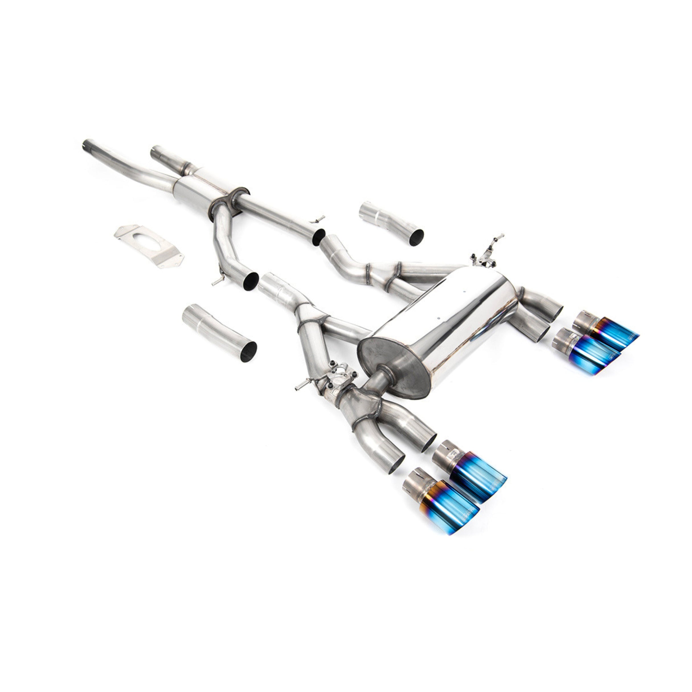 MILLTEK SPORT CAT-BACK EXHAUST SYSTEM - BMW M3 F80 & M4 F82 (GPF 2019-2020)