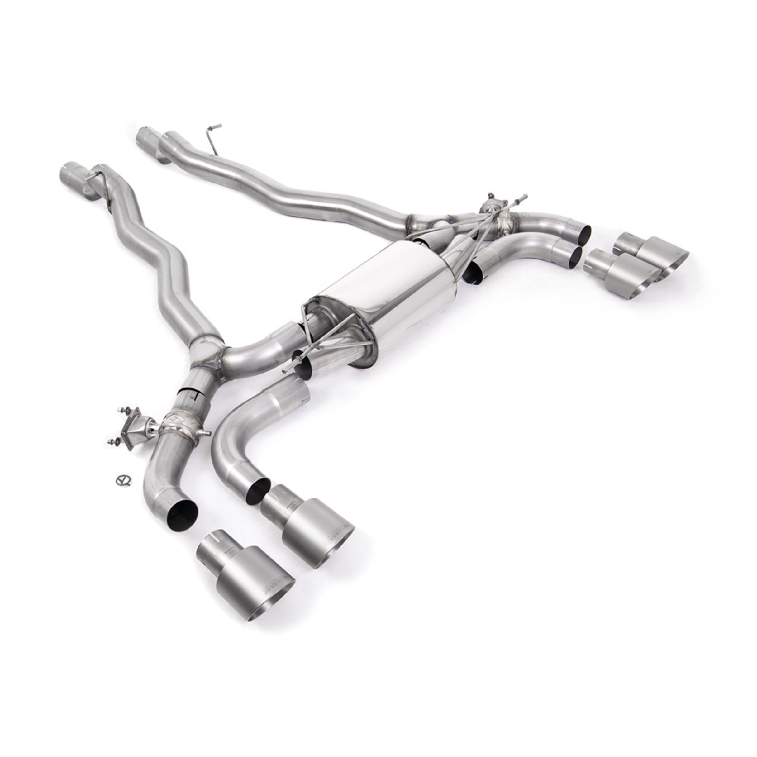 MILLTEK SPORT AXLE-BACK EXHAUST SYSTEM - BMW M5 F90