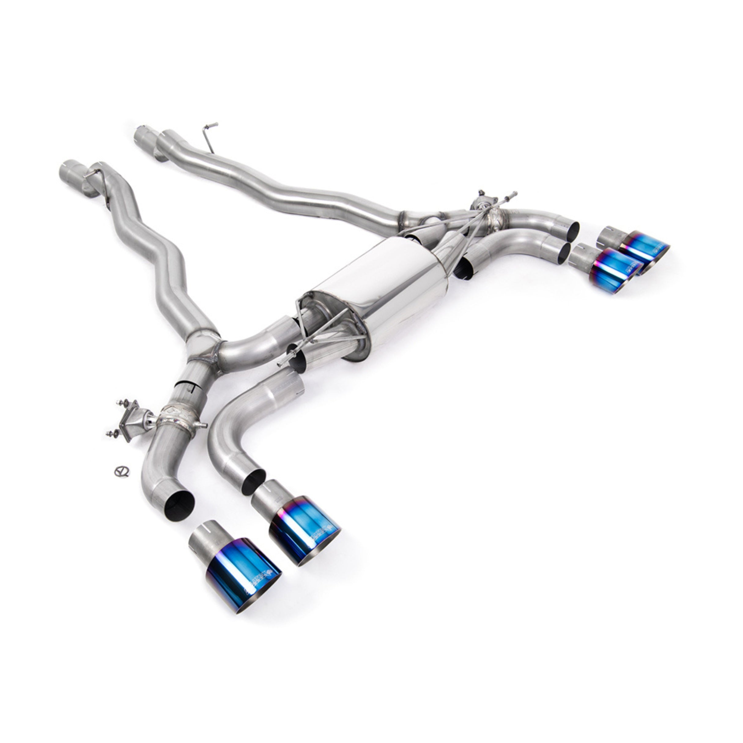 MILLTEK SPORT AXLE-BACK EXHAUST SYSTEM - BMW M5 F90