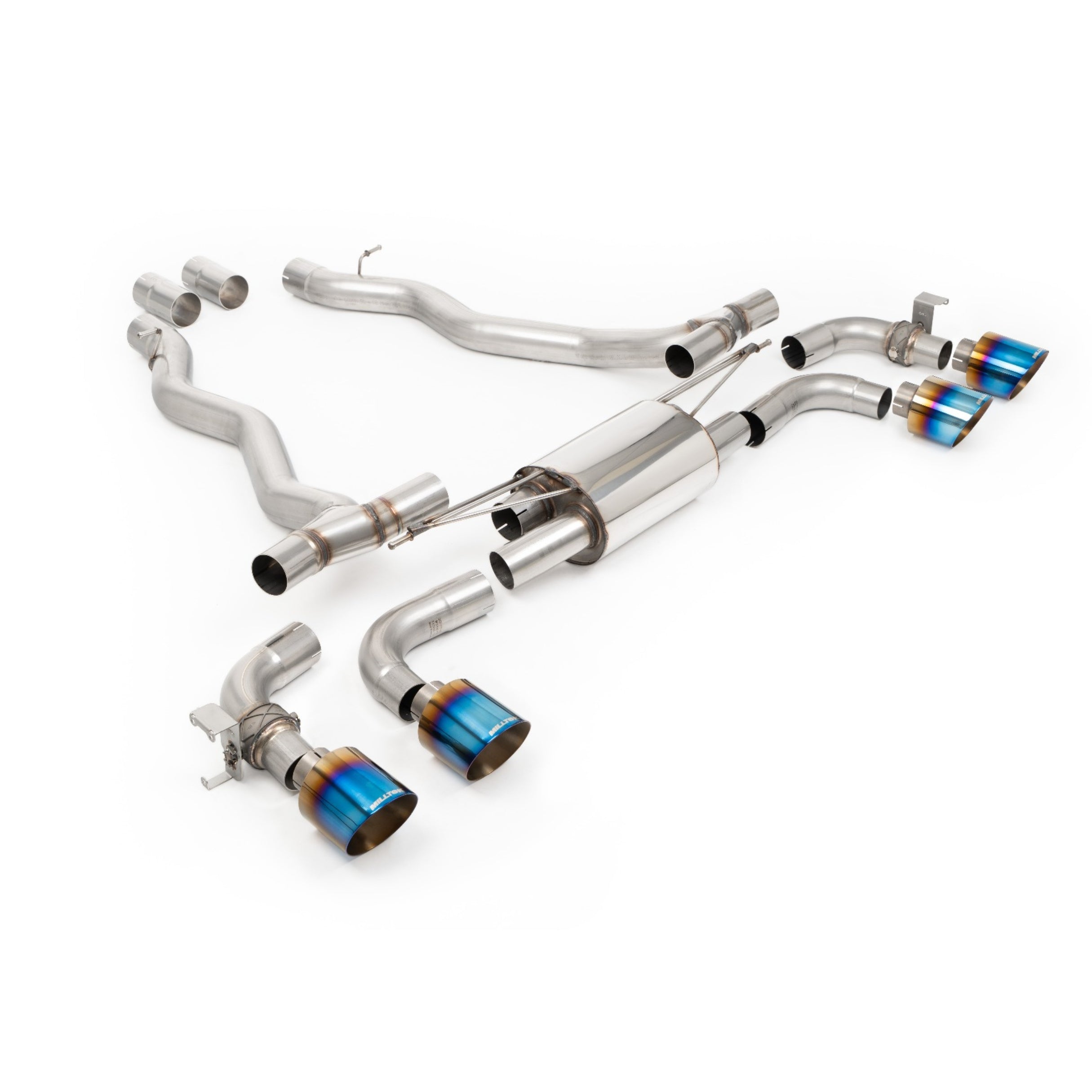 MILLTEK SPORT AXLE-BACK EXHAUST SYSTEM - BMW M5 G90/G99