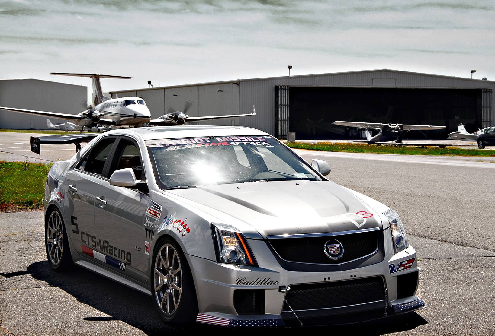 Cadillac CTS-V Sedan GTC-500 Adjustable Wing 2008-2015