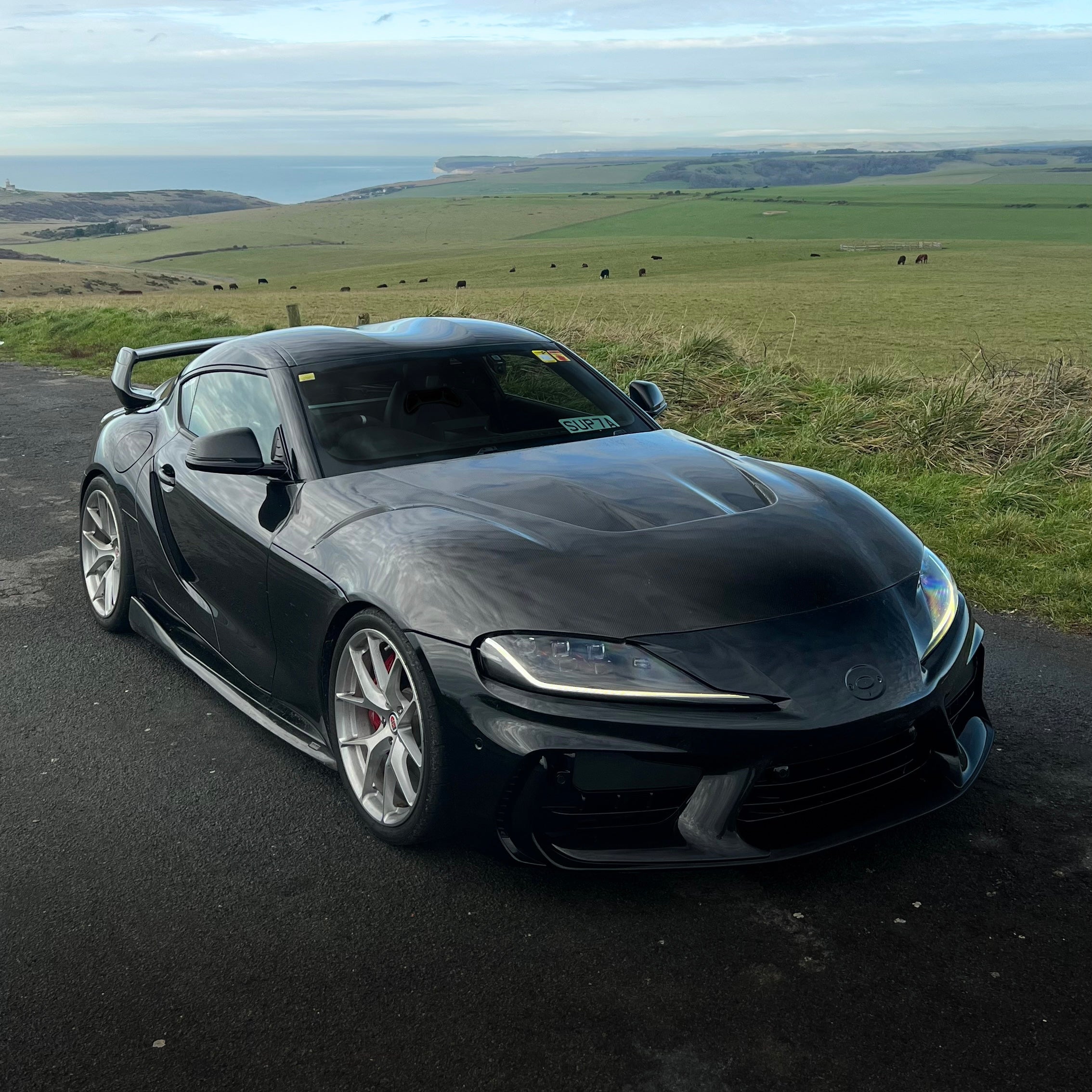 TOYOTA GR SUPRA A90 CARBON FIBRE AUTOTAILOR DESIGN BONNET (2019+)