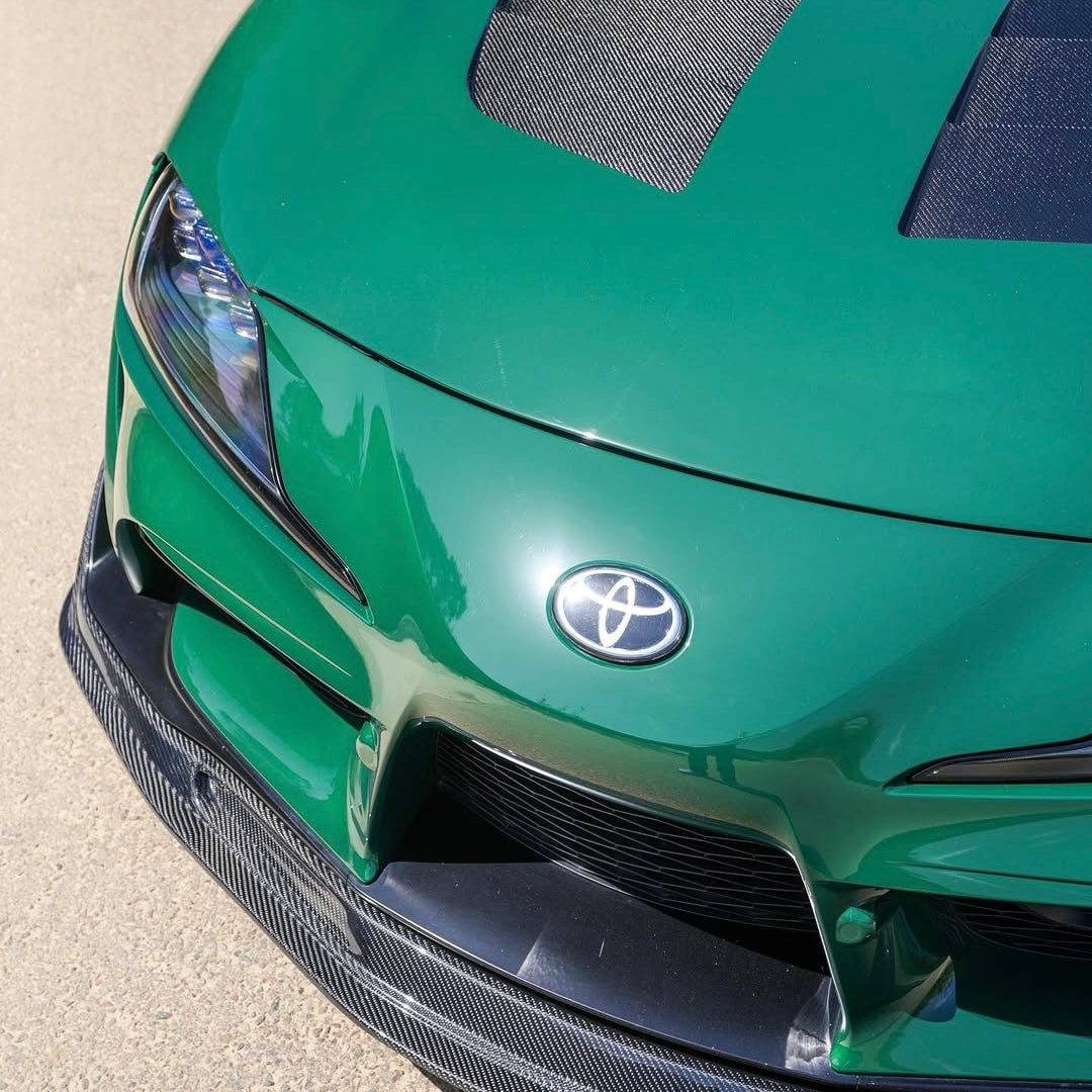 TOYOTA GR SUPRA A90 CARBON FIBRE FRONT SPLITTER (2019+)