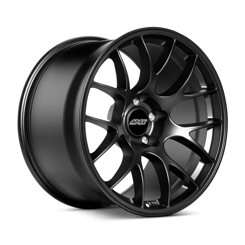 Apex EC-7 Alloy Wheel 18x11 ET25 5x120 Satin Black 72.56mm CB
