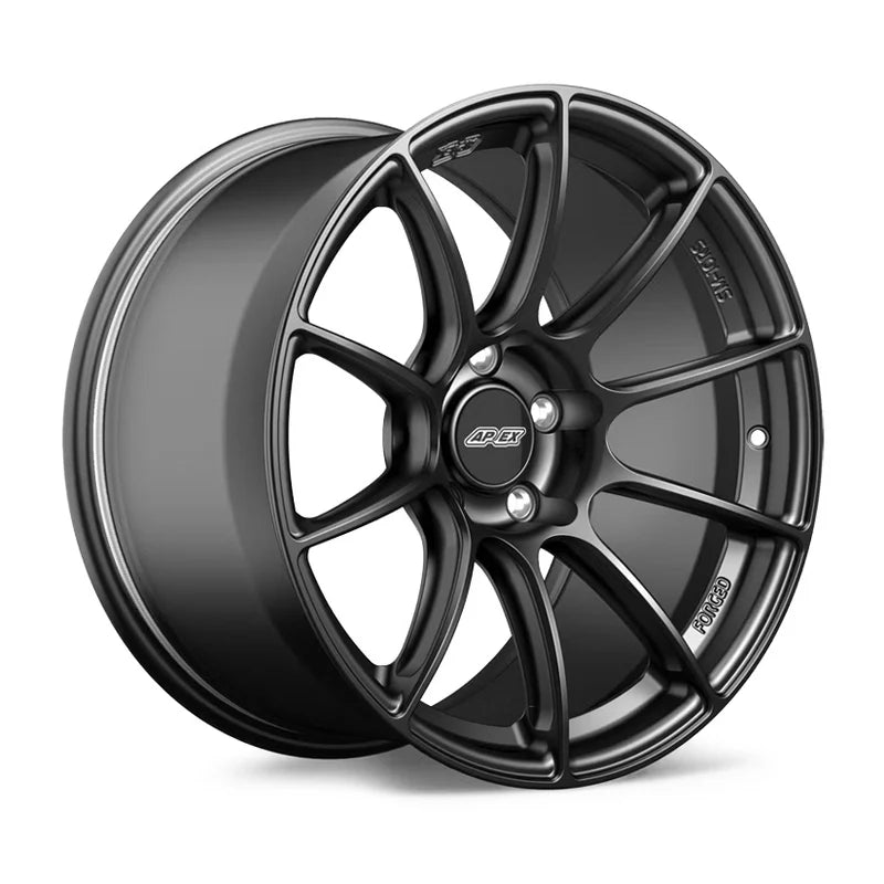 Apex SM-10RS Forged Alloy Wheel 20x11 ET18 5x112 Satin Black 66.6mm CB