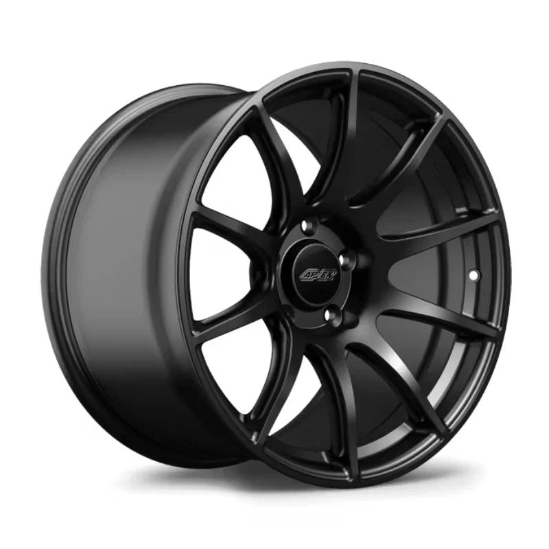 Apex SM-10 Alloy Wheel 18x11 ET44 5x120 Satin Black 72.56mm CB