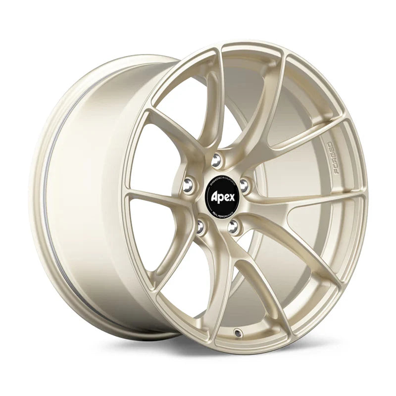 Apex VS-5RS Forged Alloy Wheel 17x9 ET35 5x100 Satin Gold 56.1mm CB