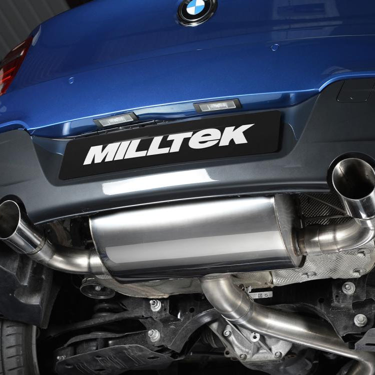 MILLTEK SPORT CAT-BACK EXHAUST SYSTEM - BMW M135I F20