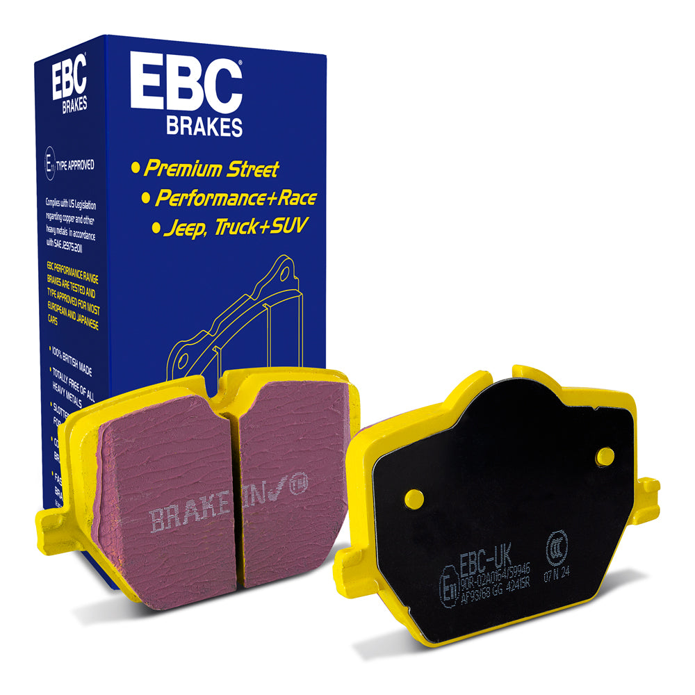EBC Brakes Yellowstuff 4000 Series Street (DP42415R)