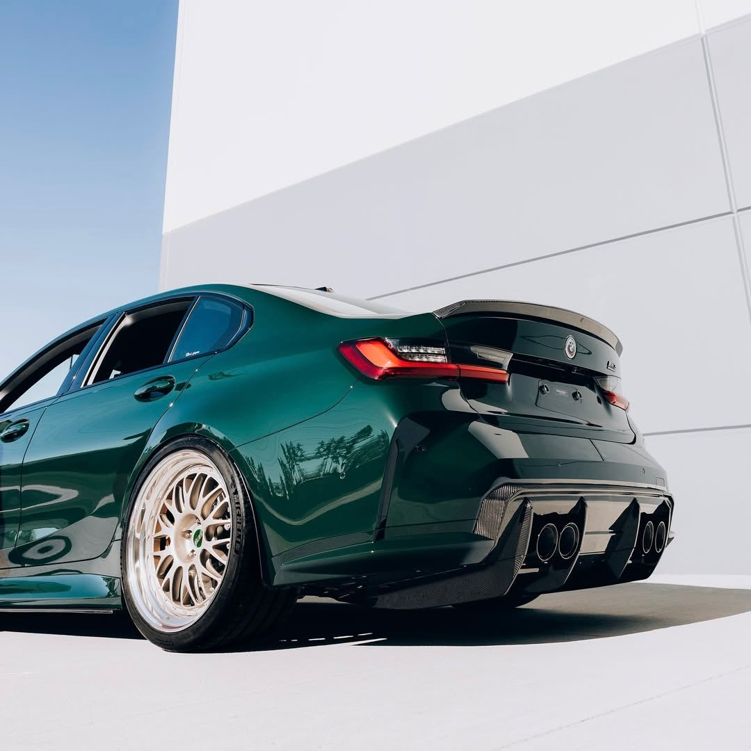 BMW M3 M4 G80/G82/G83 PRE-PREG CARBON FIBER REAR DIFFUSER (2021+)