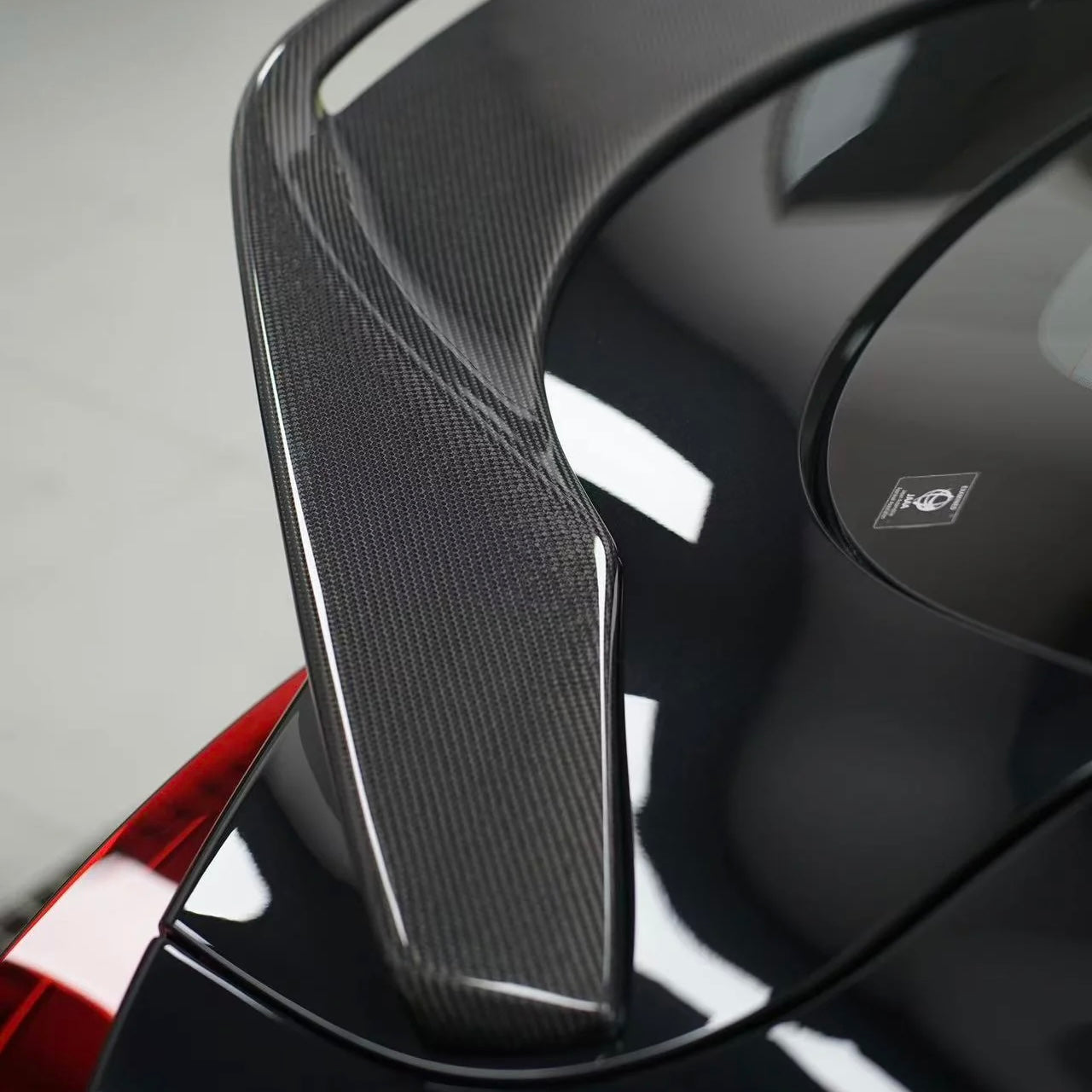 TOYOTA GR SUPRA A90 CARBON FIBRE SPOILER LIP (2019+)