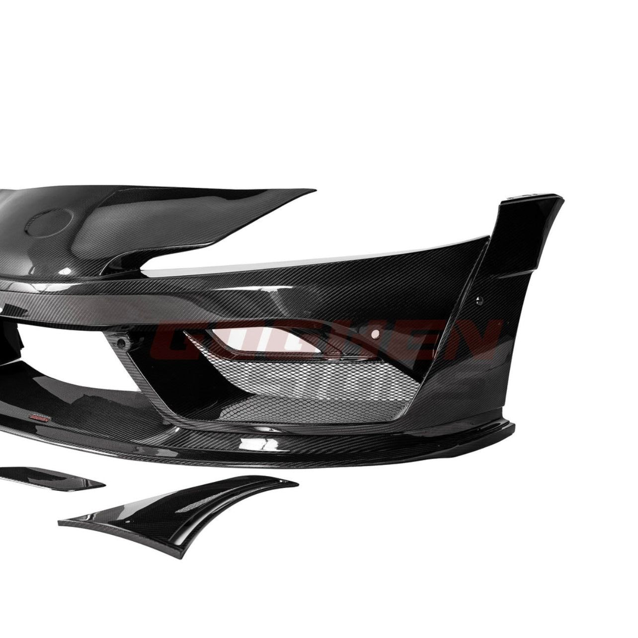 TOYOTA SUPRA FRONT BUMPER + FRONT LIP MK5.5 PRE-PREG CARBON FIBER