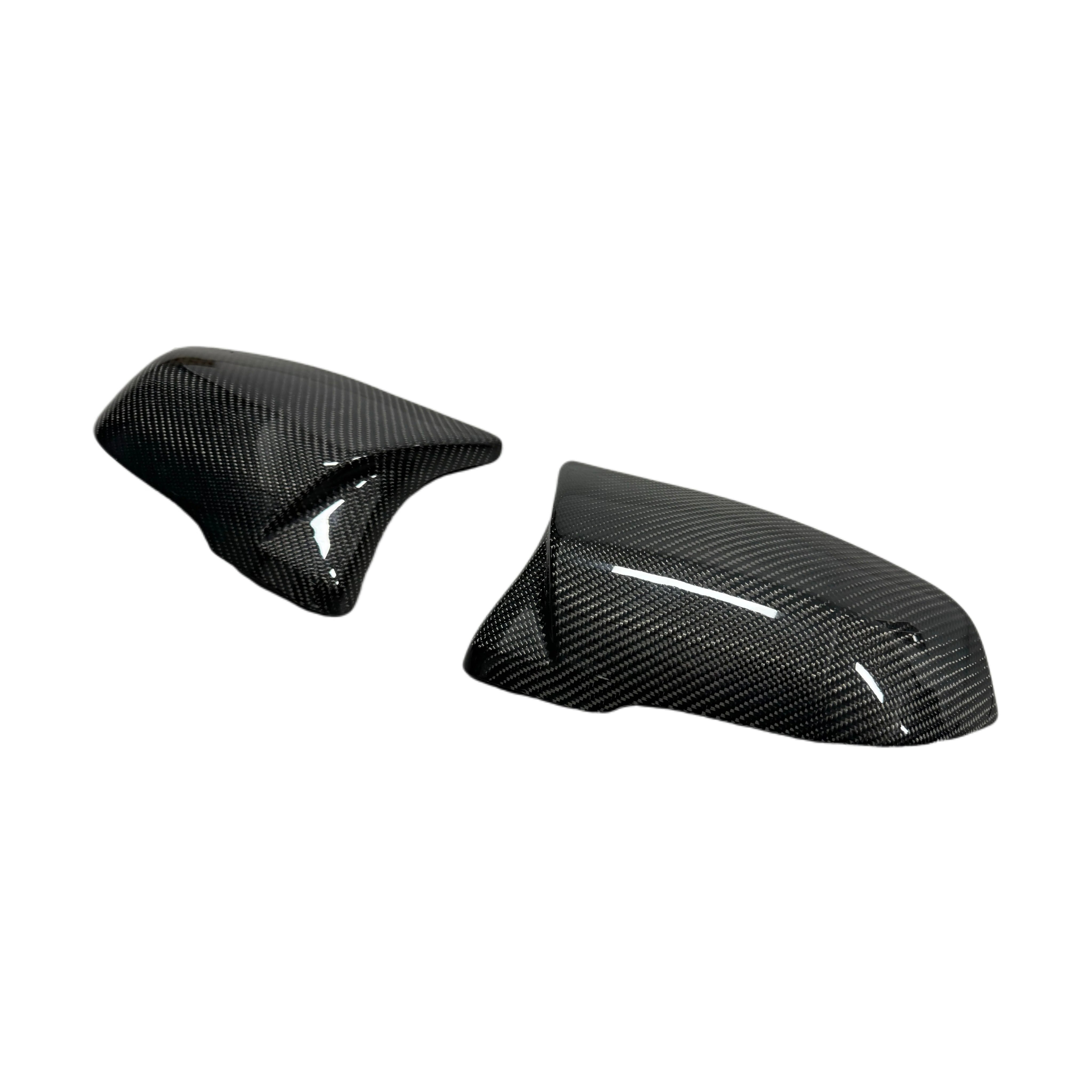 TOYOTA GR SUPRA A90 PRE-PREG CARBON FIBRE M STYLE MIRROR COVERS (2019+)