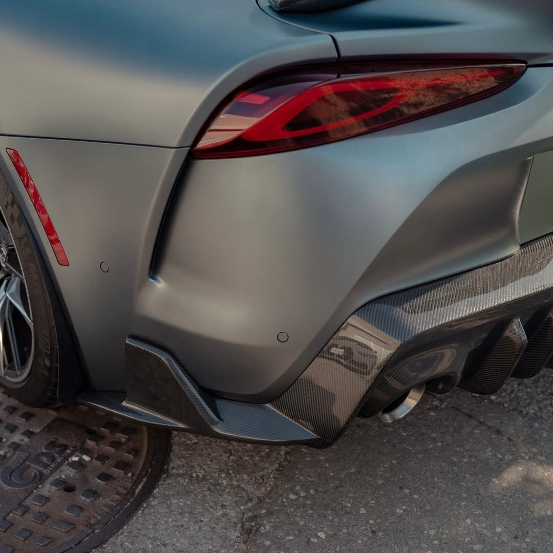 TOYOTA GR SUPRA A90 CARBON FIBRE REAR DIFFUSER (2019+)