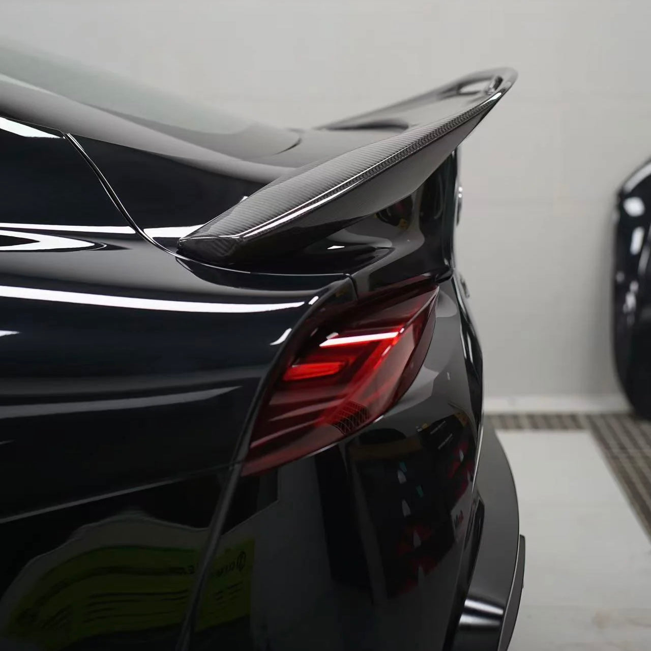 TOYOTA GR SUPRA A90 CARBON FIBRE SPOILER LIP (2019+)