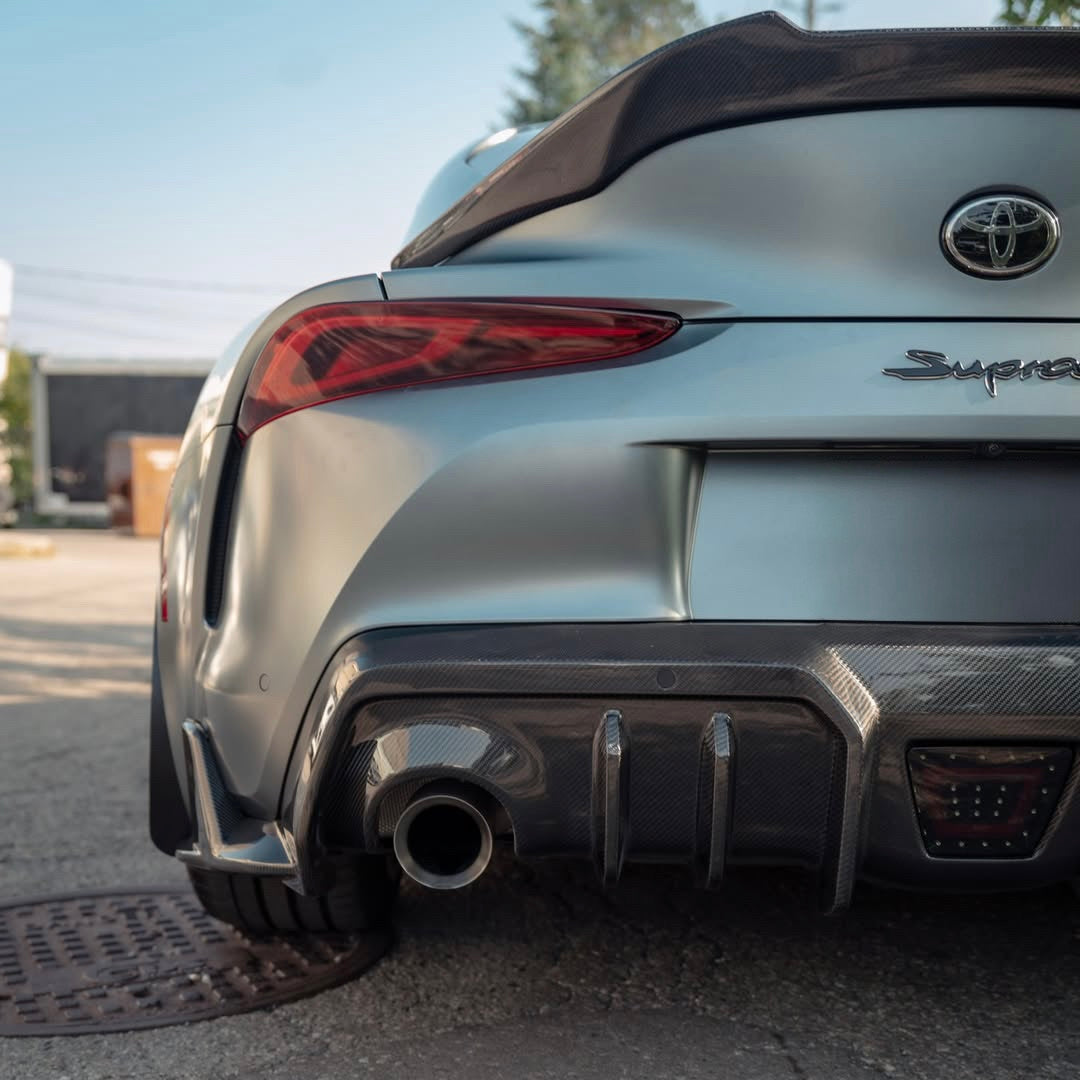 TOYOTA GR SUPRA A90 CARBON FIBRE REAR DIFFUSER (2019+)