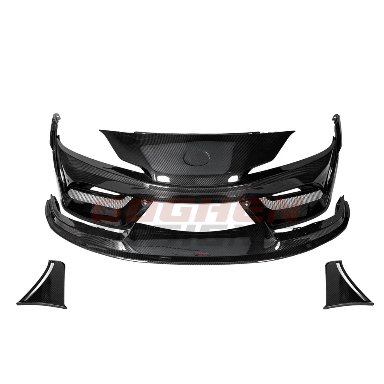 TOYOTA SUPRA FRONT BUMPER + FRONT LIP MK5.5 PRE-PREG CARBON FIBER
