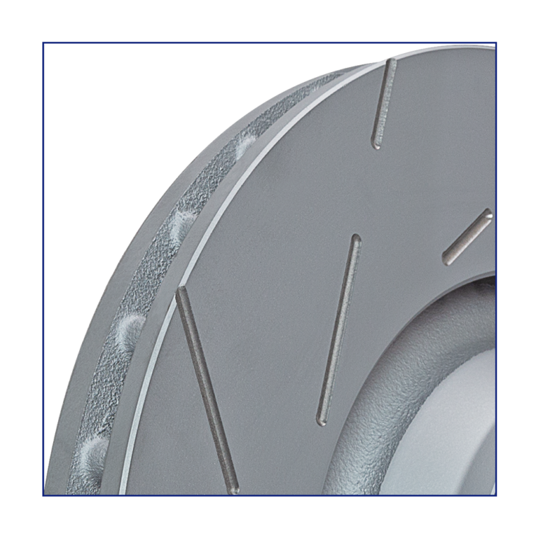 EBC BRAKES USR SERIES FINE SLOTTED FRONT DISC ROTORS (PAIR) FOR MK5 TOYOTA GR SUPRA (USR2065R)