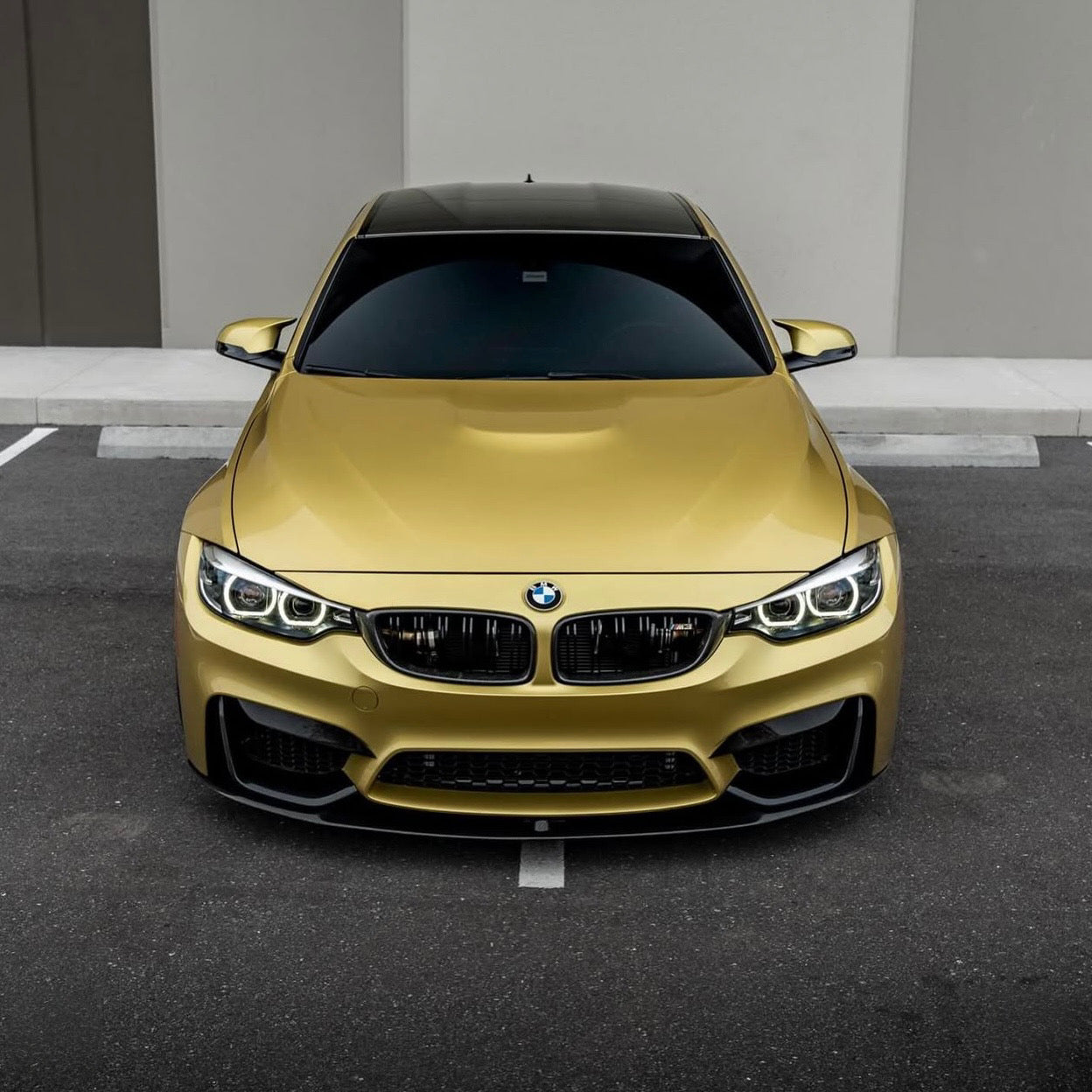 BMW M3 M4 F80/F82/F83 PRE-PREG CARBON FIBER MP FRONT SPLITTER (2014-2020)