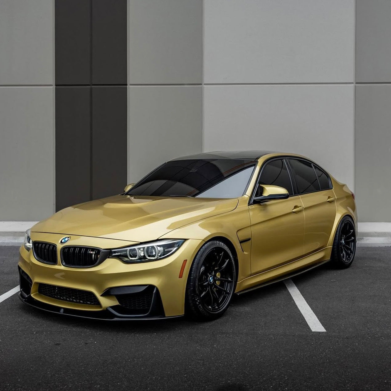 BMW M3 M4 F80/F82/F83 PRE-PREG CARBON FIBER MP FRONT SPLITTER (2014-2020)