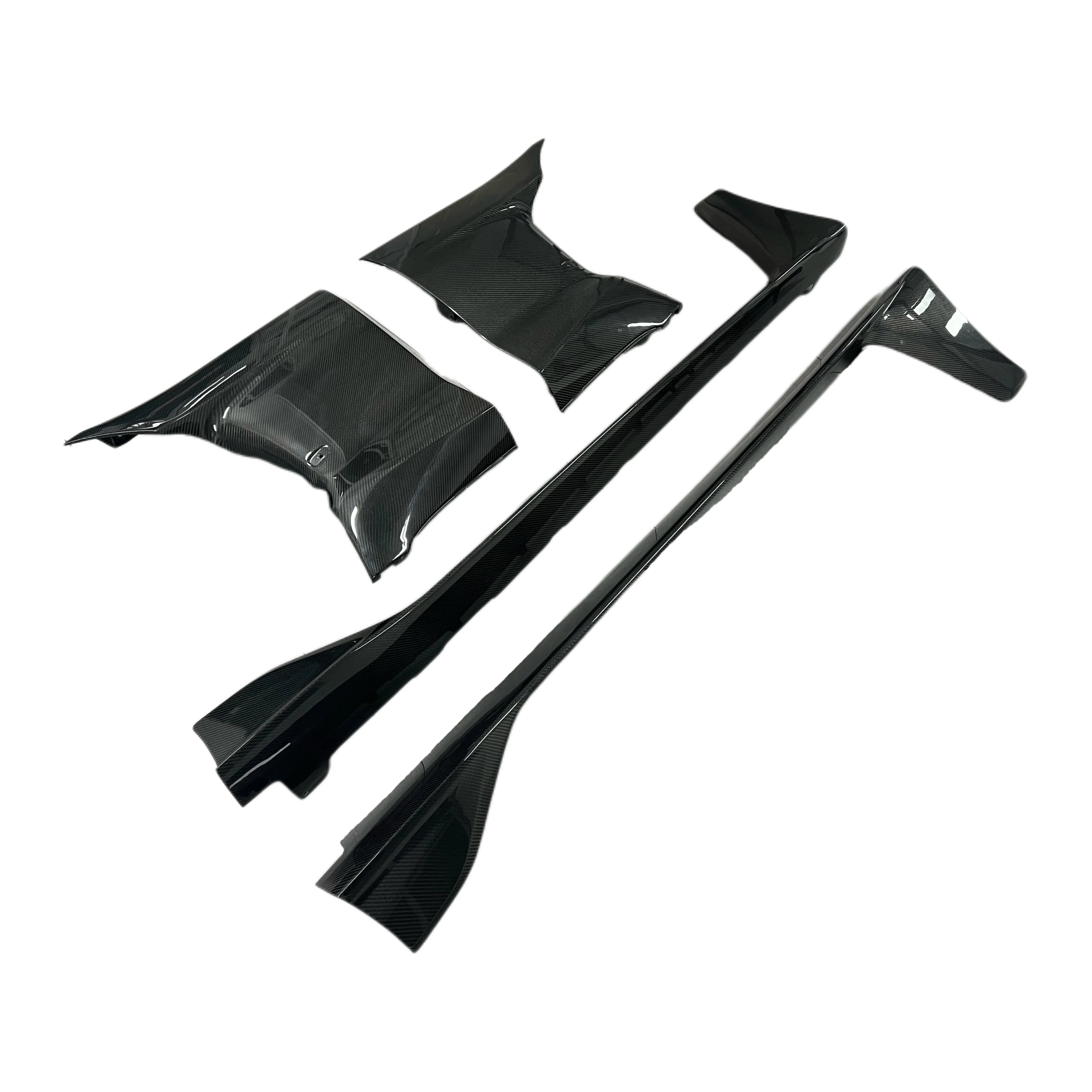 TOYOTA GR SUPRA A90 CARBON FIBRE SIDE SKIRTS AND FENDERS (2019+)