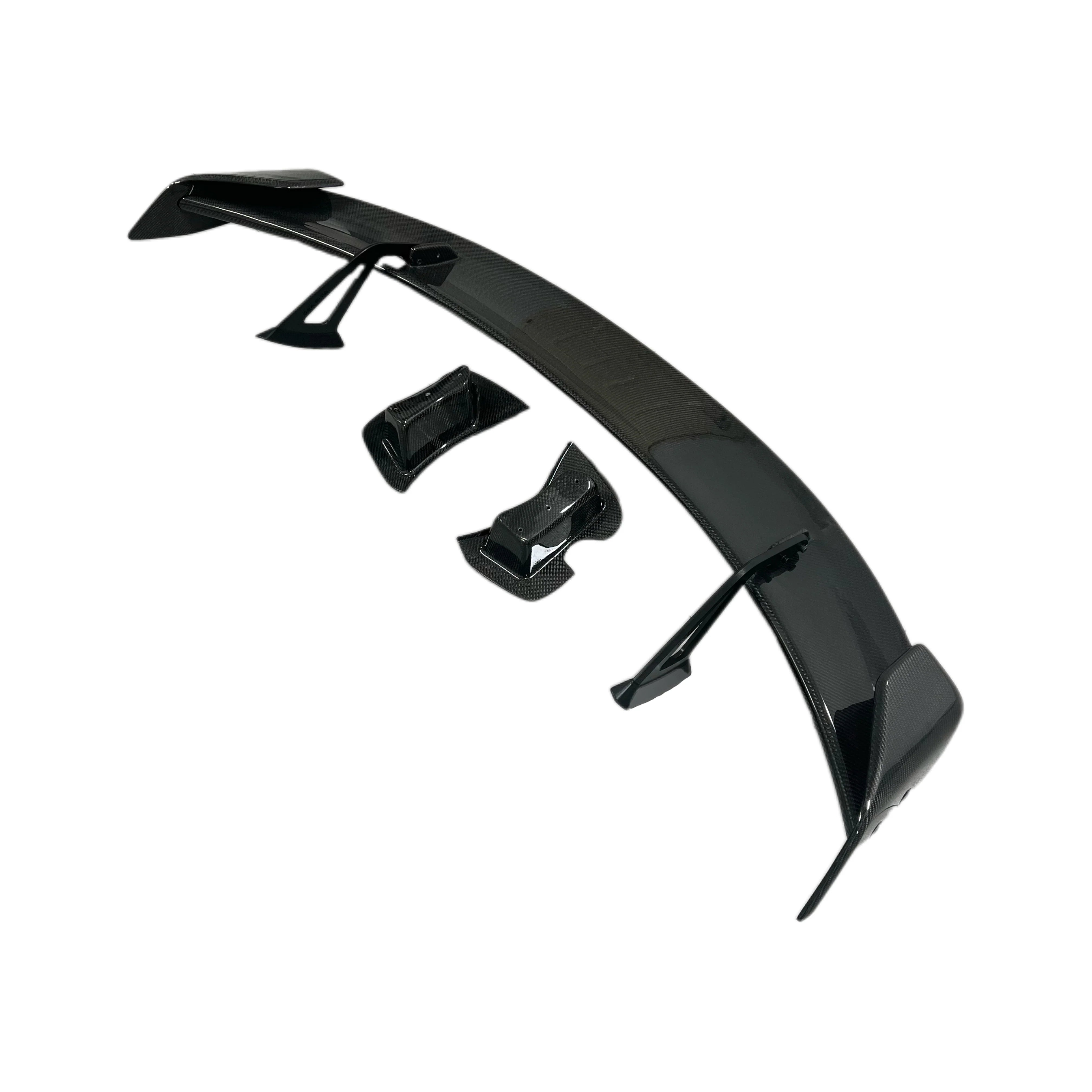 TOYOTA GR SUPRA A90 PRE-PREG CARBON FIBRE R1 SWAN NECK REAR WING (2019+)