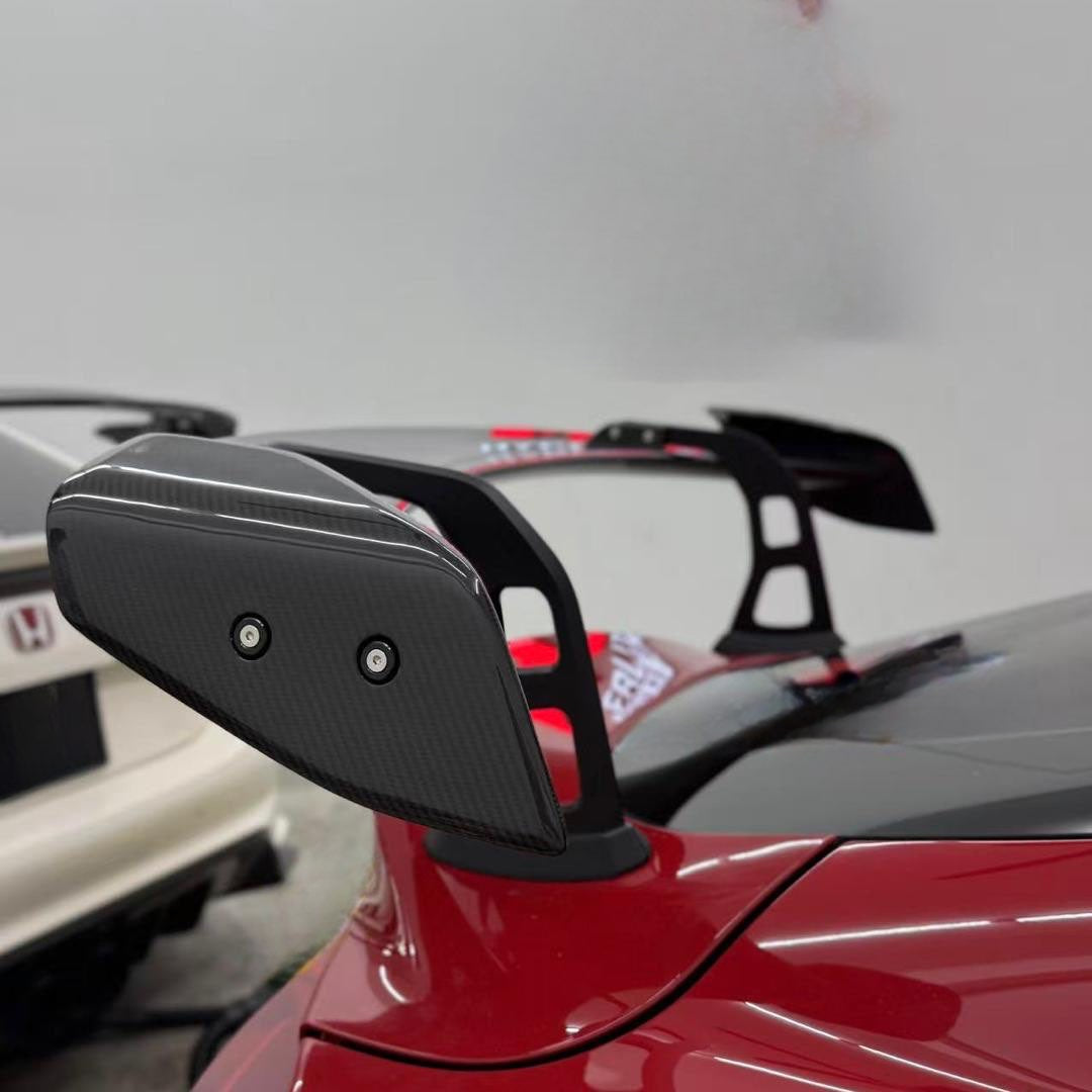 TOYOTA GR SUPRA A90 PRE-PREG CARBON FIBRE R2 SWAN NECK REAR WING (2019+)