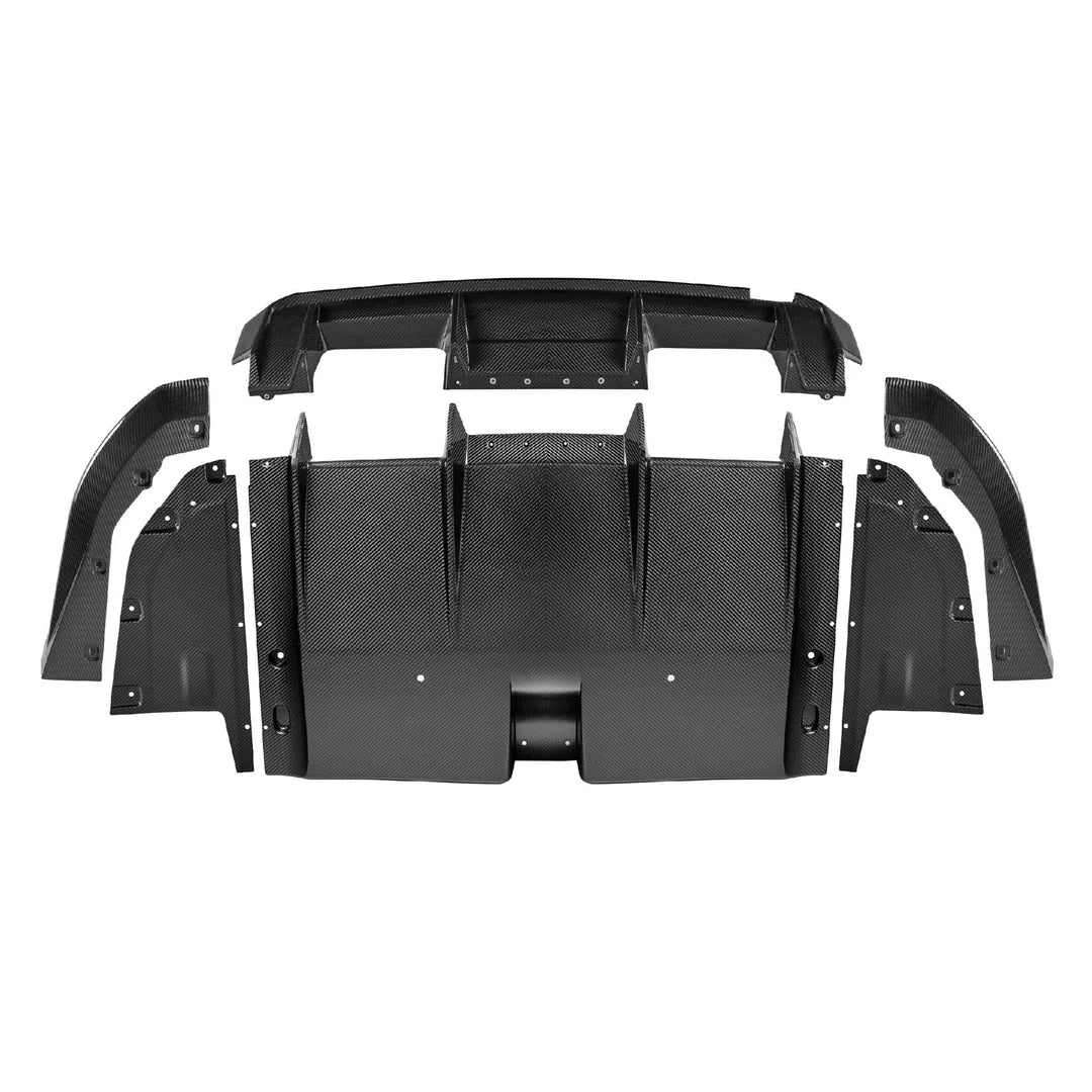 BMW M3 M4 G80/G82/G83 PRE-PREG CARBON FIBER REAR DIFFUSER (2021+)