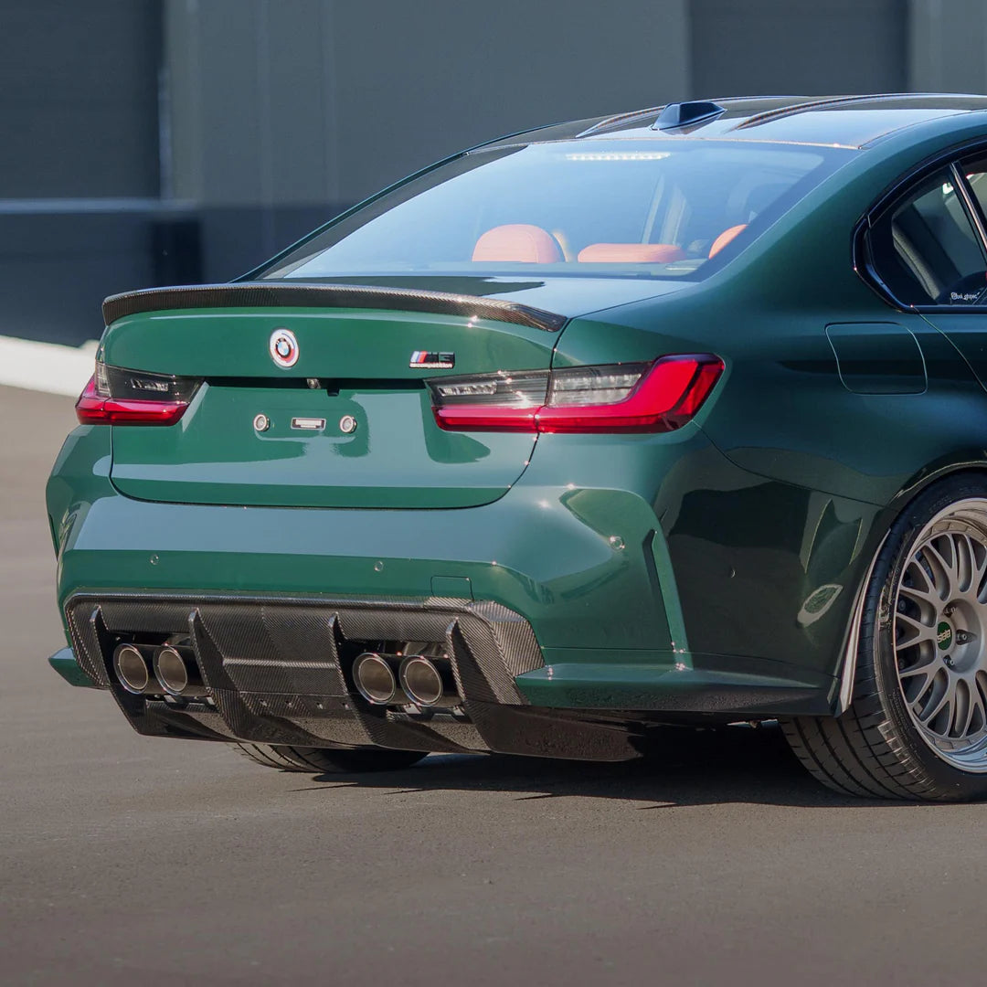BMW M3 M4 G80/G82/G83 PRE-PREG CARBON FIBER REAR DIFFUSER (2021+)