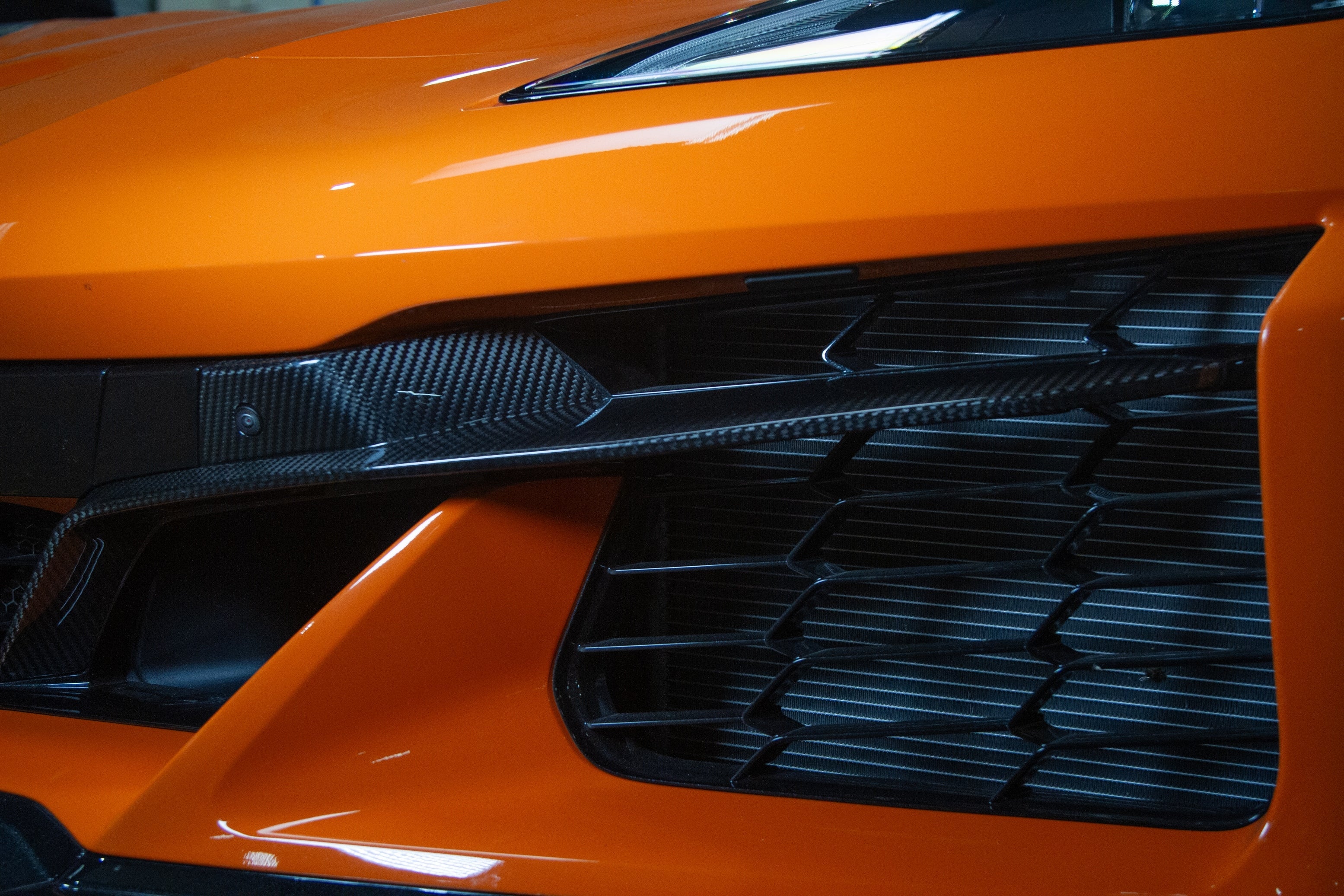 Chevrolet Corvette C8 Z06 Front Bumper Grill Inserts 2024 - Current