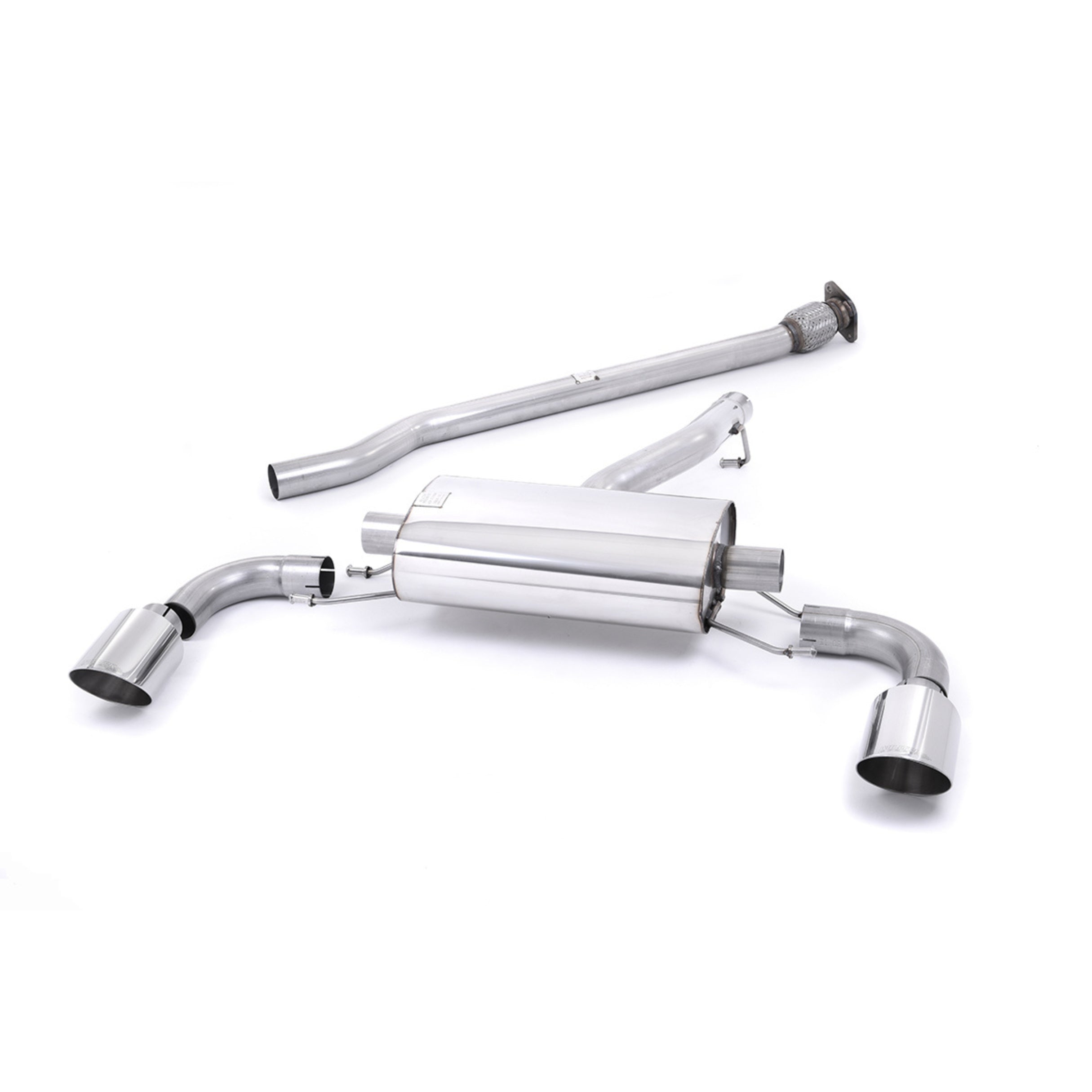 MILLTEK SPORT SECONDARY CAT-BACK EXHAUST SYSTEM - TOYOTA GR86