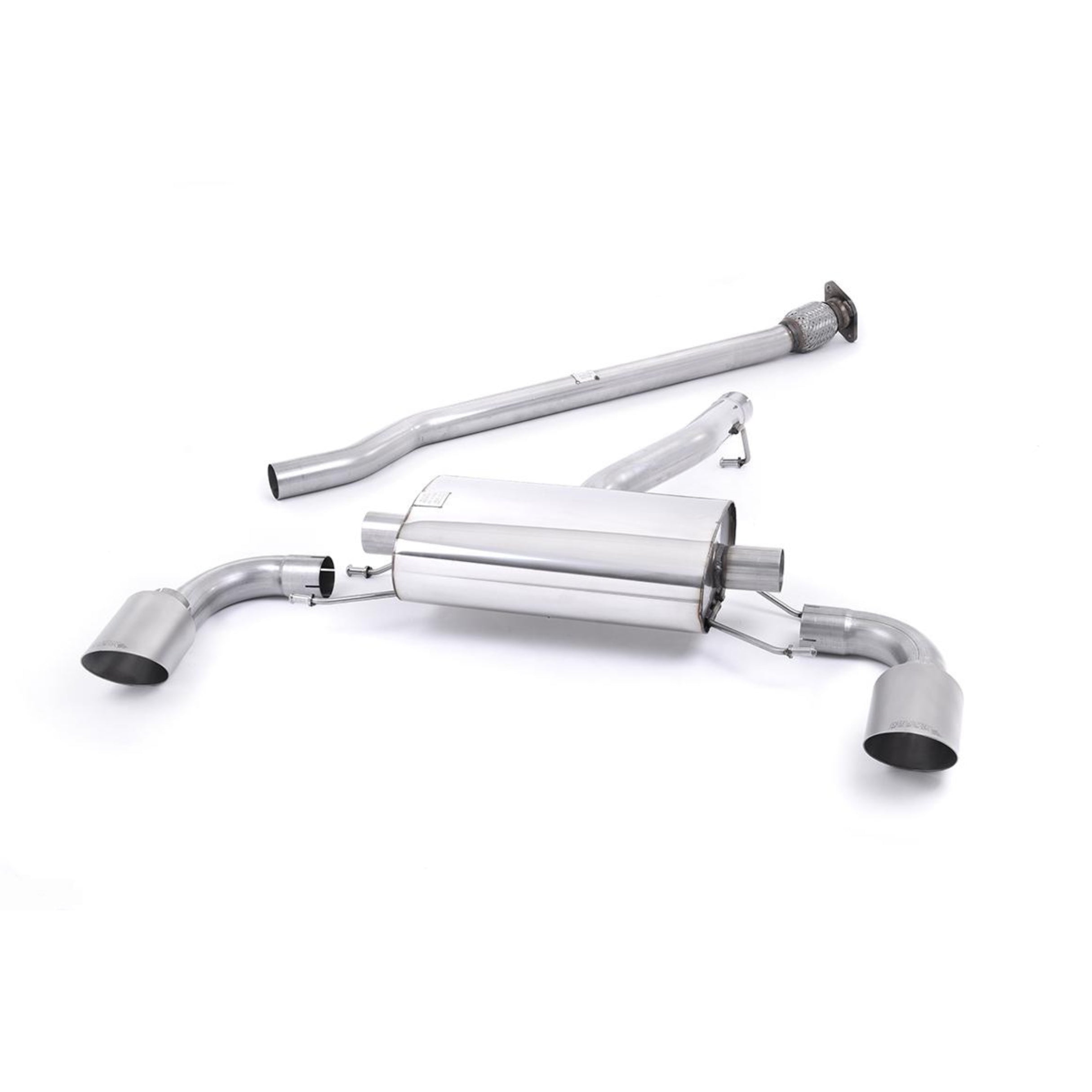MILLTEK SPORT SECONDARY CAT-BACK EXHAUST SYSTEM - TOYOTA GR86