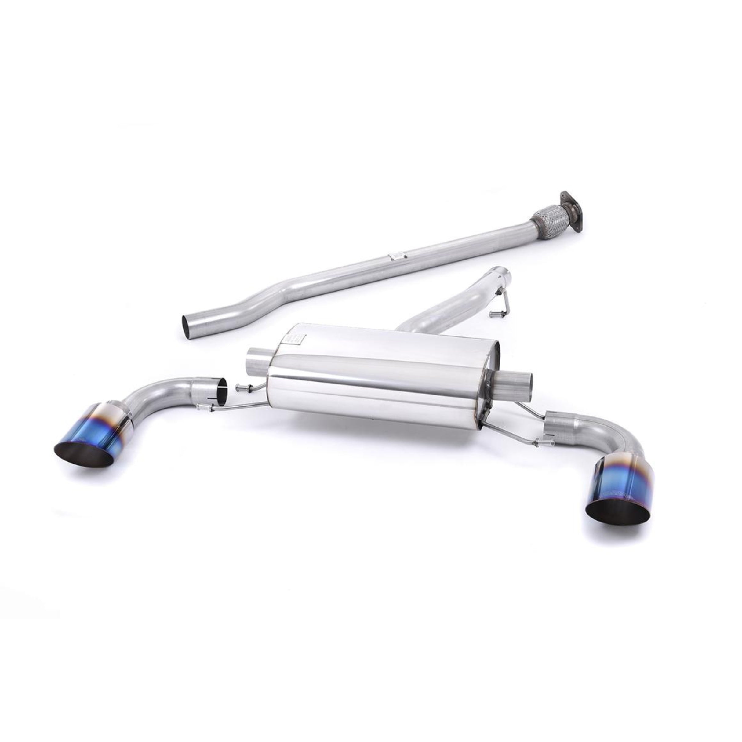 MILLTEK SPORT SECONDARY CAT-BACK EXHAUST SYSTEM - TOYOTA GR86