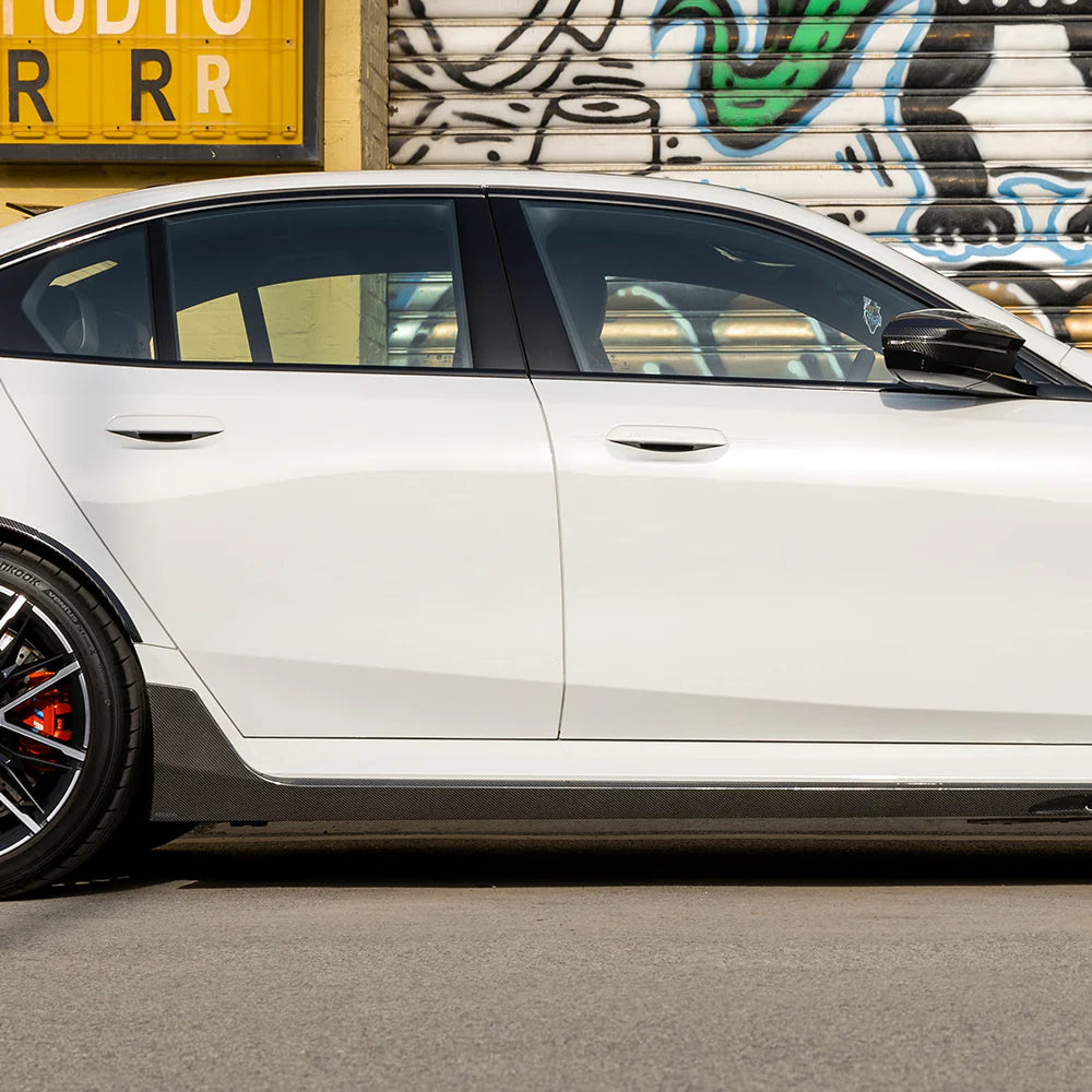 SOOQOO BMW M5 G90 G99 PREPREG CARBON FIBRE SIDE SKIRTS