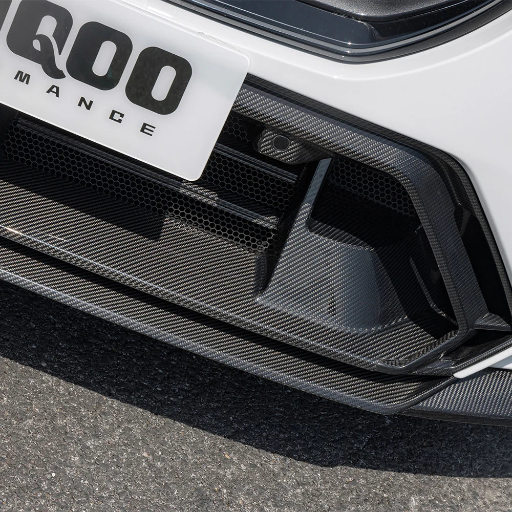 SOOQOO BMW M5 G90 G99 PREPREG CARBON FIBRE FRONT BUMPER CENTER TRIM