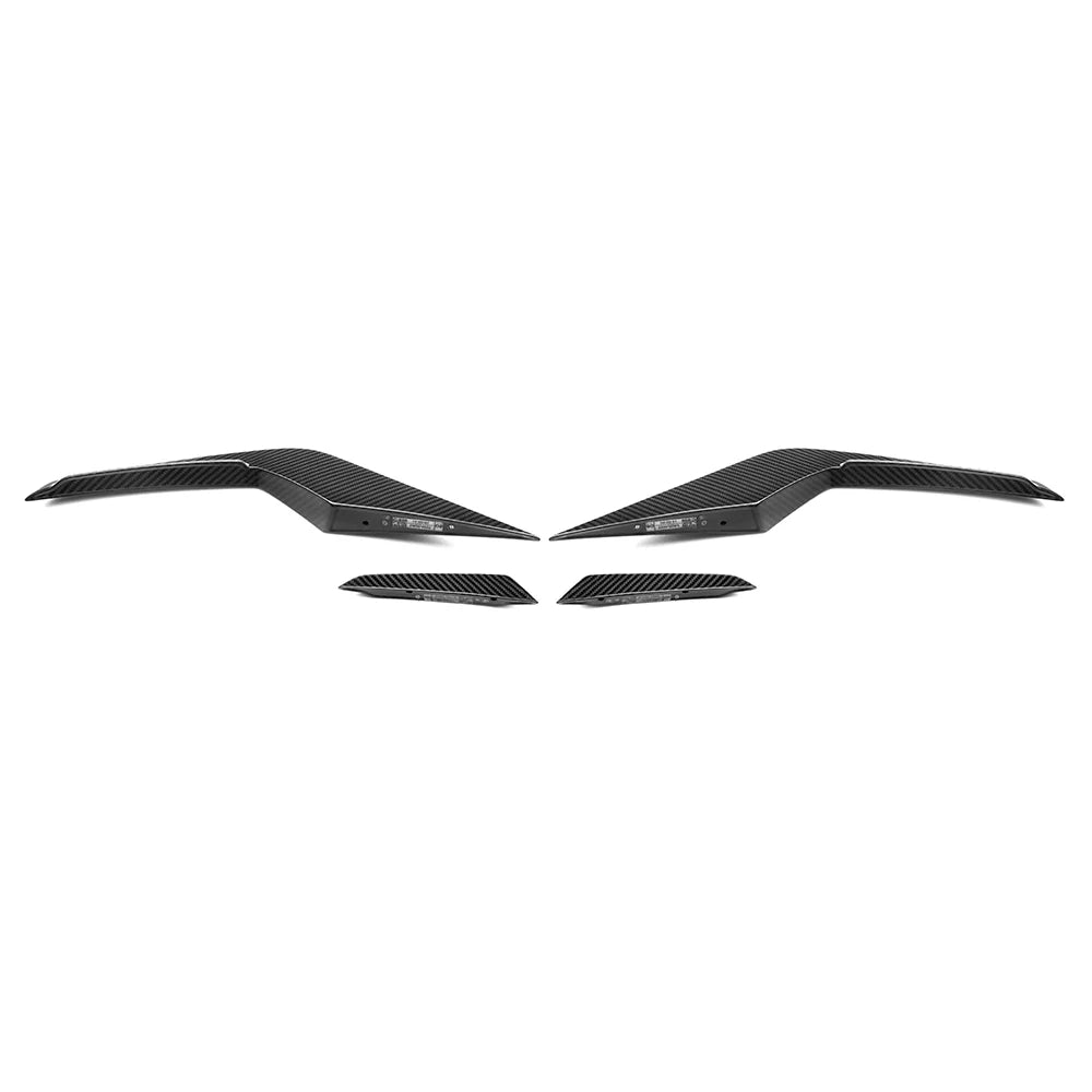 SOOQOO BMW M5 G90 G99 PREPREG CARBON FIBRE FRONT CANARDS