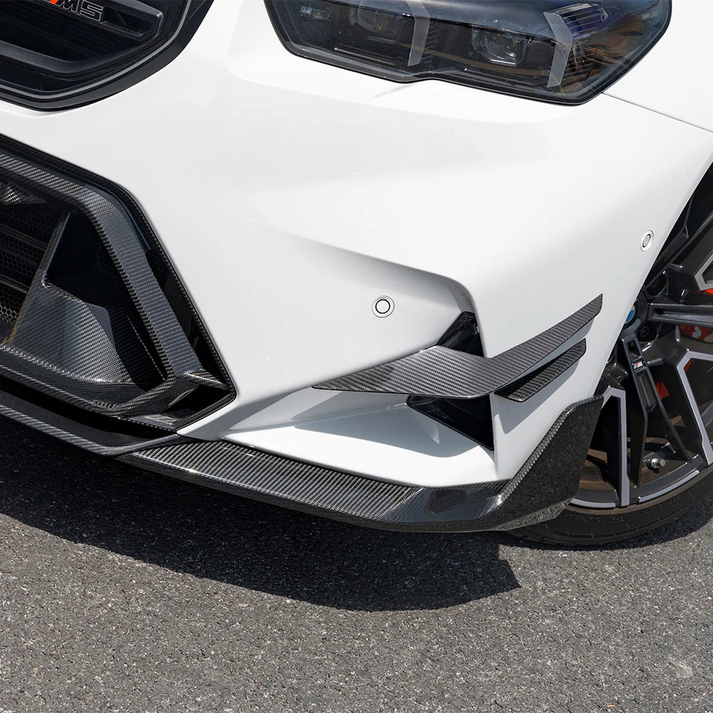 SOOQOO BMW M5 G90 G99 PREPREG CARBON FIBRE FRONT CANARDS