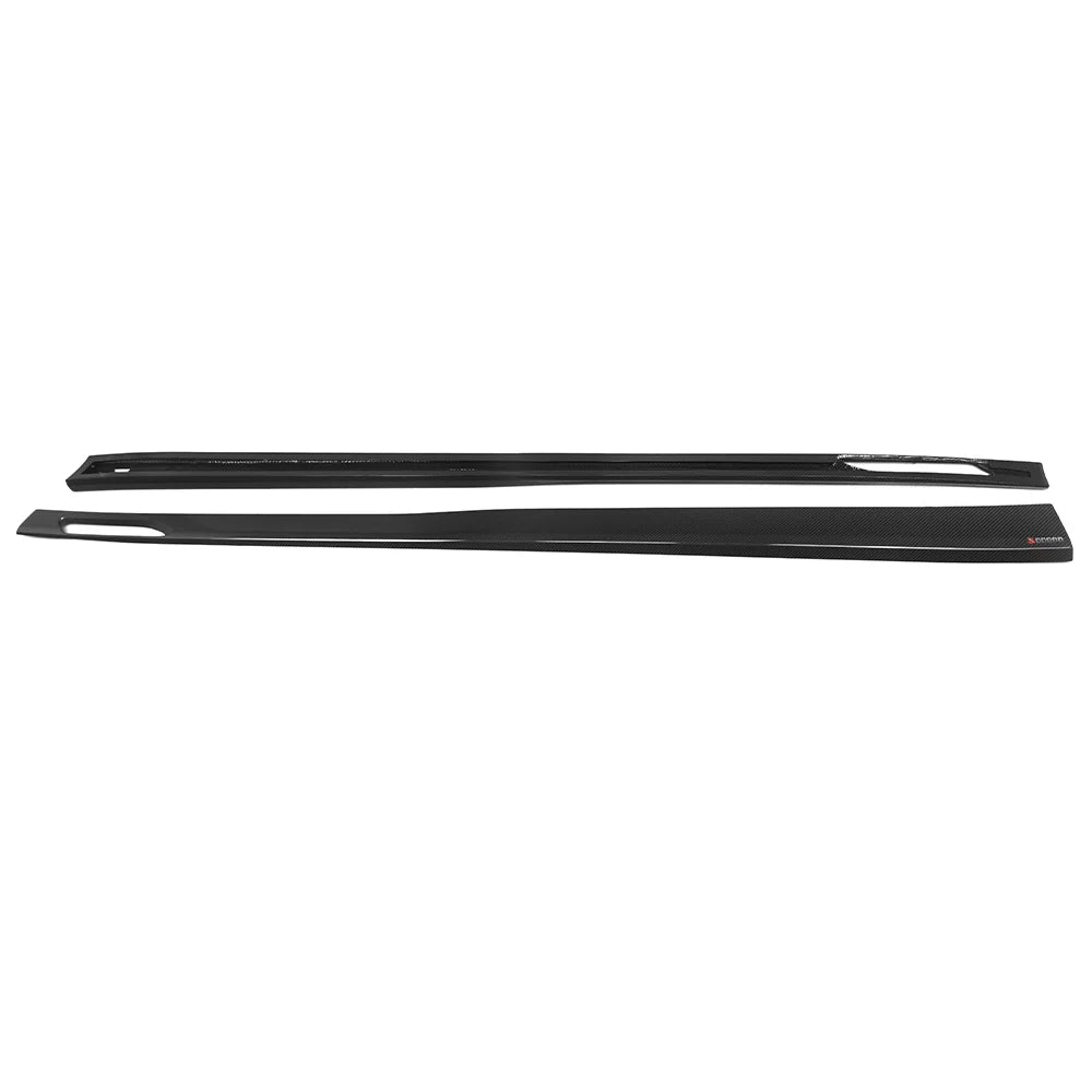 SOOQOO BMW M5 G90 G99 PREPREG CARBON FIBRE SIDE SKIRTS