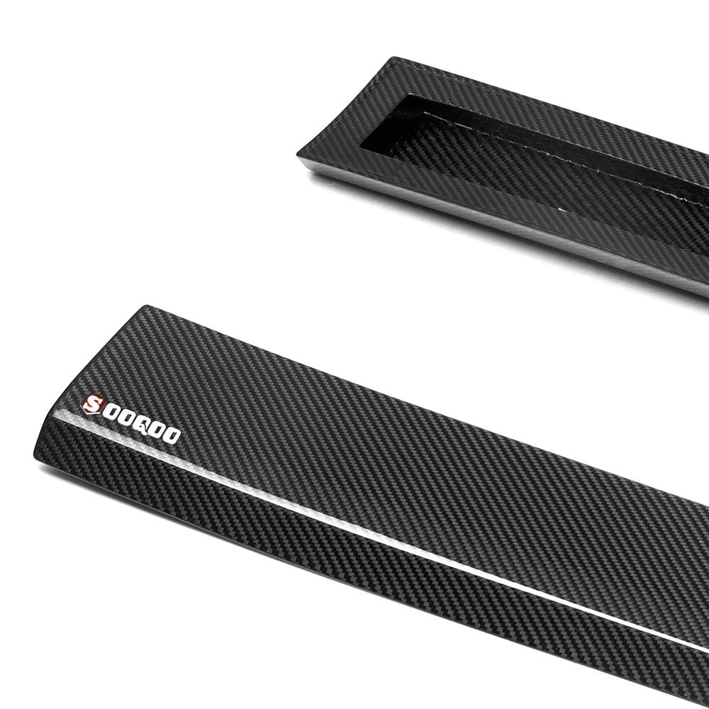 SOOQOO BMW M5 G90 G99 PREPREG CARBON FIBRE SIDE SKIRTS