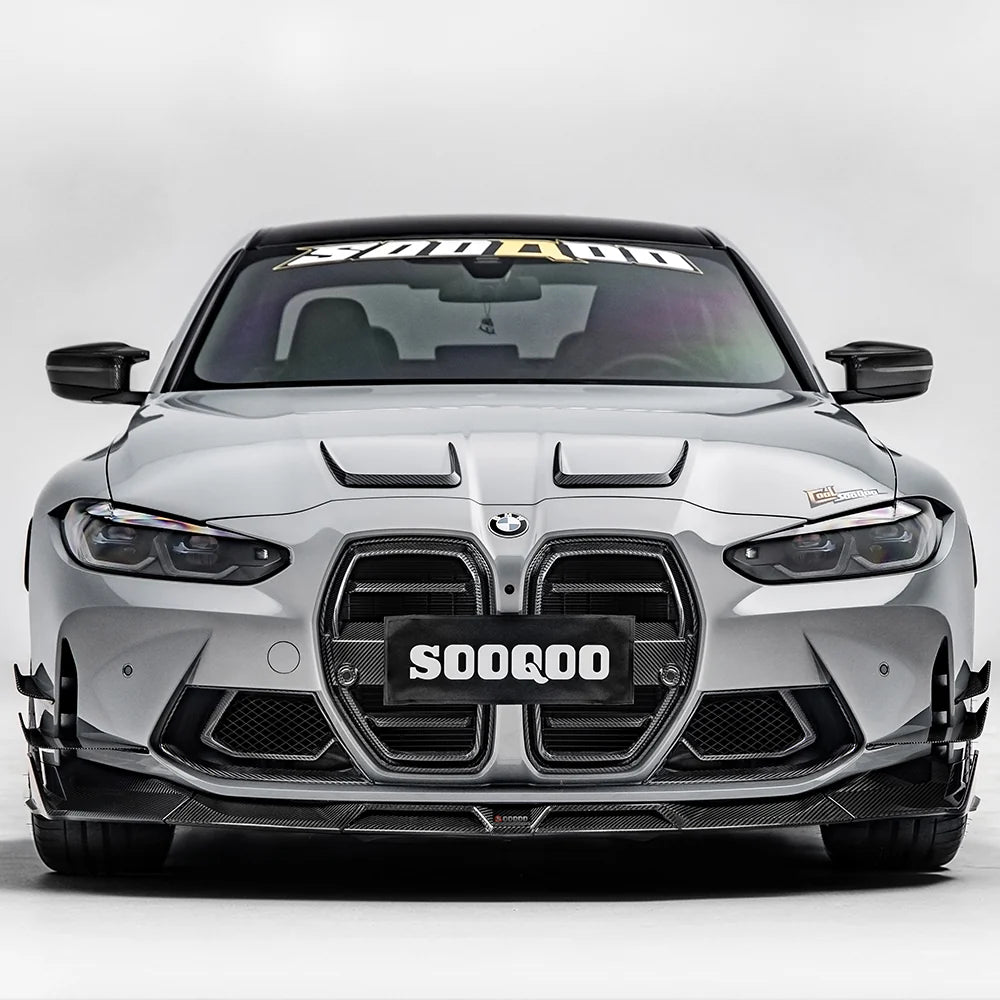 SOOQOO BMW M3 G80 M4 G82 PREPREG CARBON FIBRE FRONT LIP