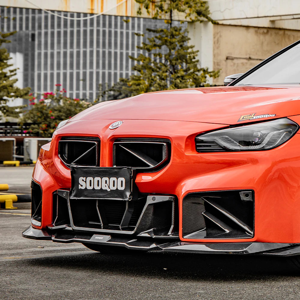 SOOQOO BMW M2 G87 PREPREG CARBON FIBRE FRONT GRILLE