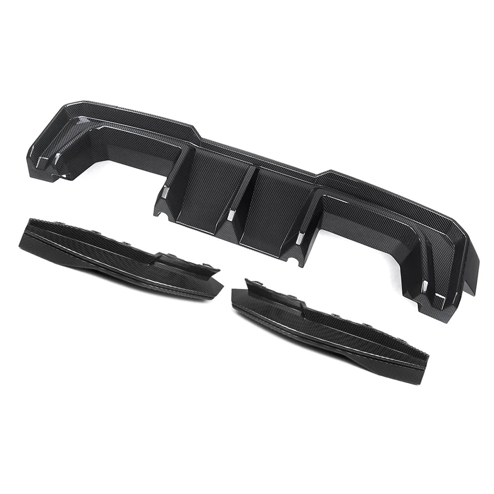 SOOQOO BMW M4 G82 G83 PREPREG CARBON FIBRE REAR DIFFUSER SET