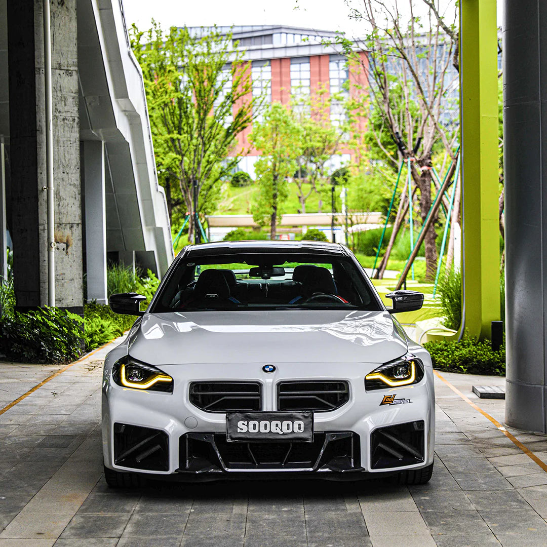 SOOQOO BMW M2 G87 PREPREG CARBON FIBRE FRONT GRILLE